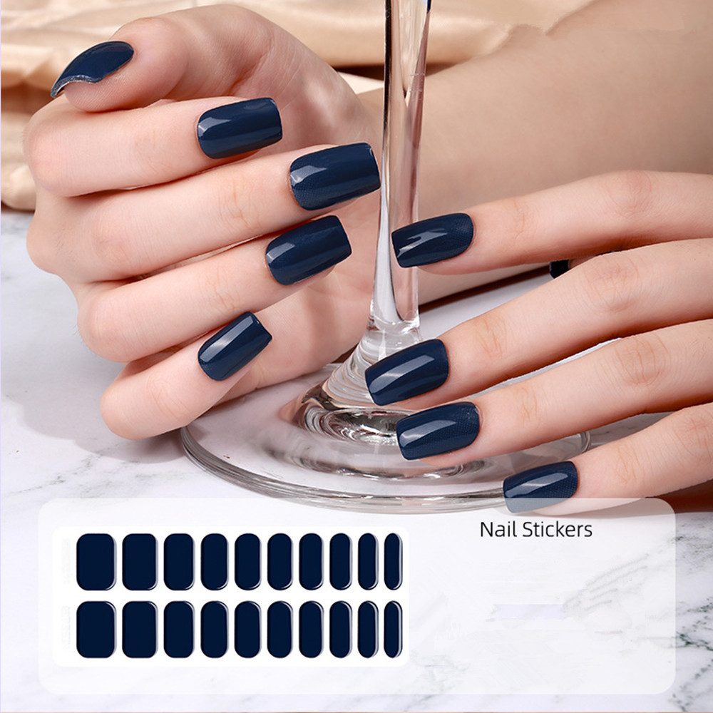XDeer UV-Nagellack-Set UV Gel Strips,UV Gel Nagelfolie, Nagelfolie Selbstklebend