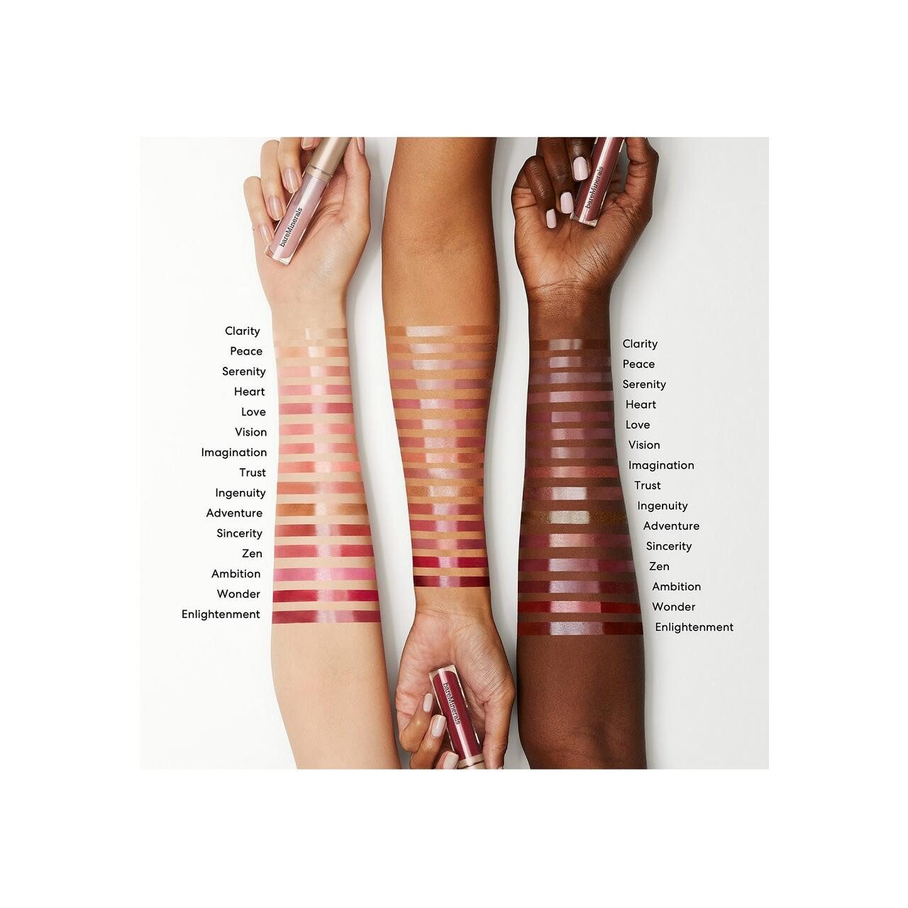 BAREMINERALS Lippenbalsam Mineralist Gloss Balm, für Alle Hauttypen vegan