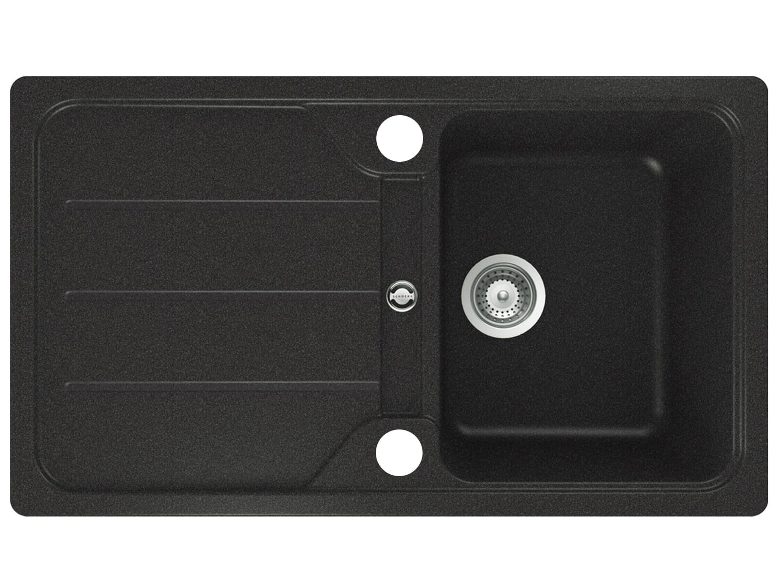 Schock Granitspüle, rechteckig, 86/50 cm, (1 St)