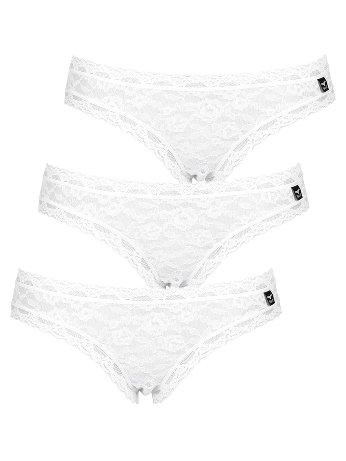 like it! Bikinislip 3er Pack Damen Minislip Lisa (Packung, 3-St) Zwickel