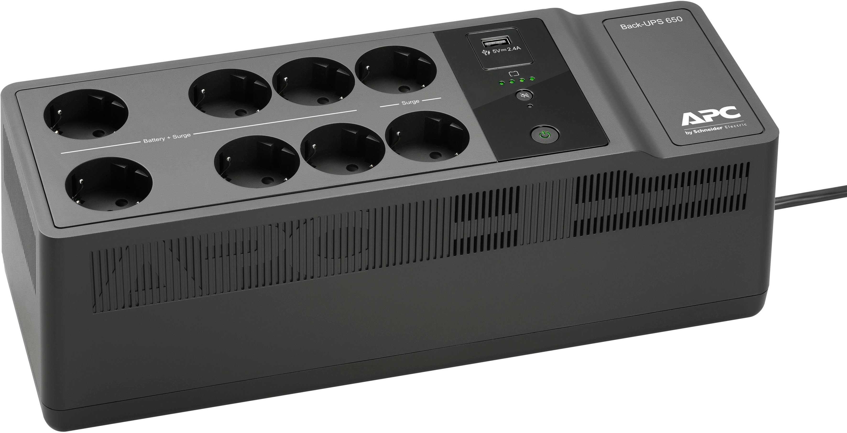 APC USV-Anlage Back-UPS 650VA, 230V