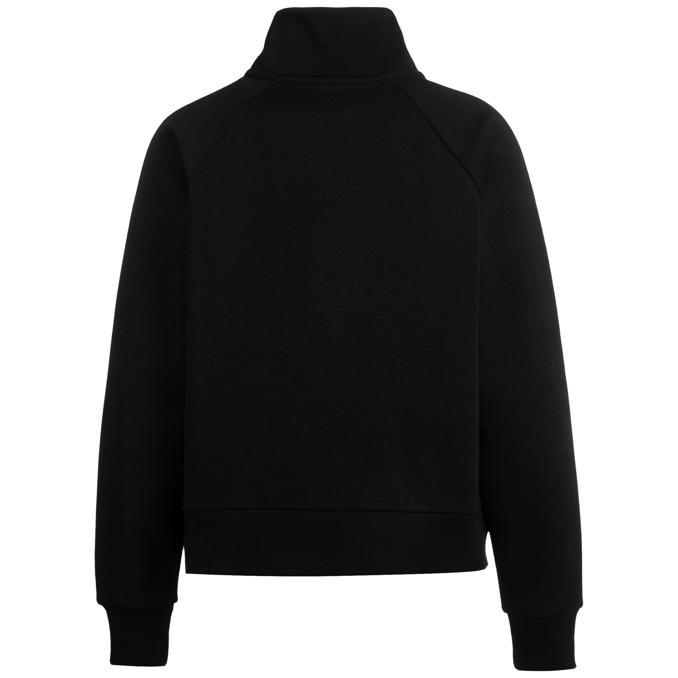 Fleece Sweatshirt Rival 1/2 Damen Under Armour® schwarz Sweatshirt Zip