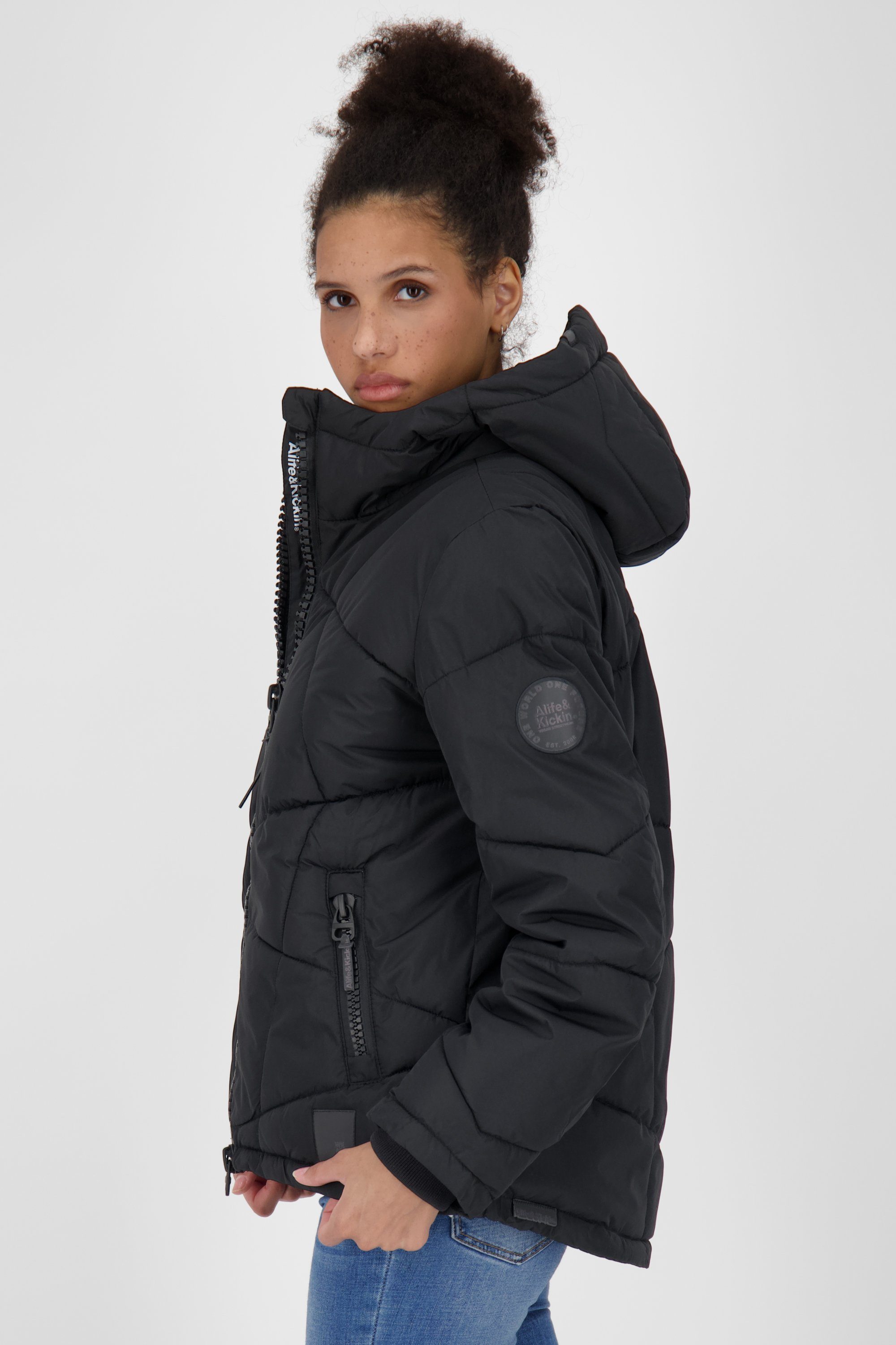 Alife & Kickin Winterjacke KasandraAK Winterjacke, Damen Jacke A gefütterte moonless Jacket