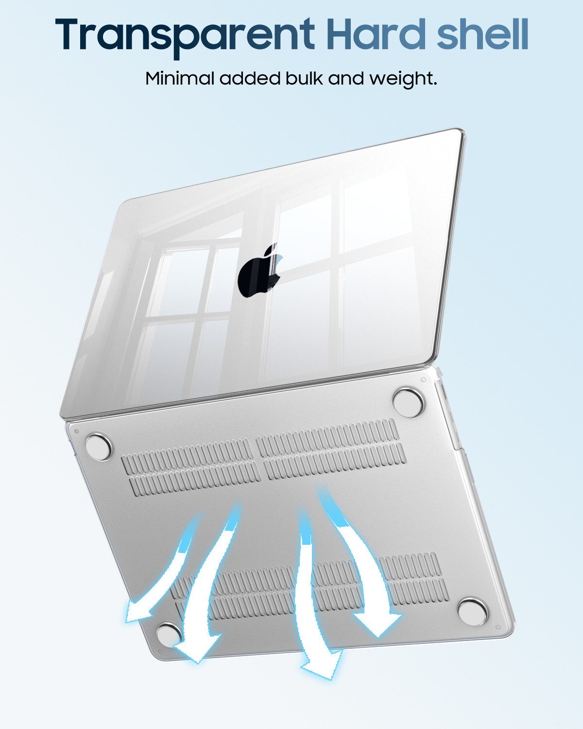 Fintie Laptop-Hülle für MacBook Air 13,6'' M5 M4 M3 M2 (2026-2022) A3449 A3240 A3113 A2681