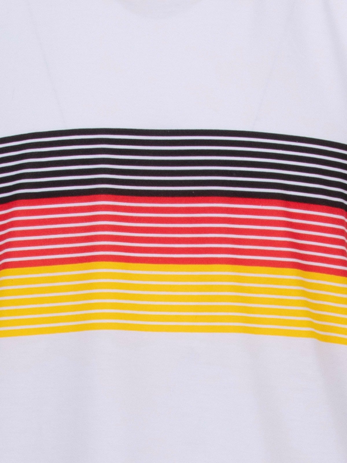 Henry Terre Schlafanzug Freizeit-Set T-Shirt/ Short Deutschland Flagge – Bild 4 von 5