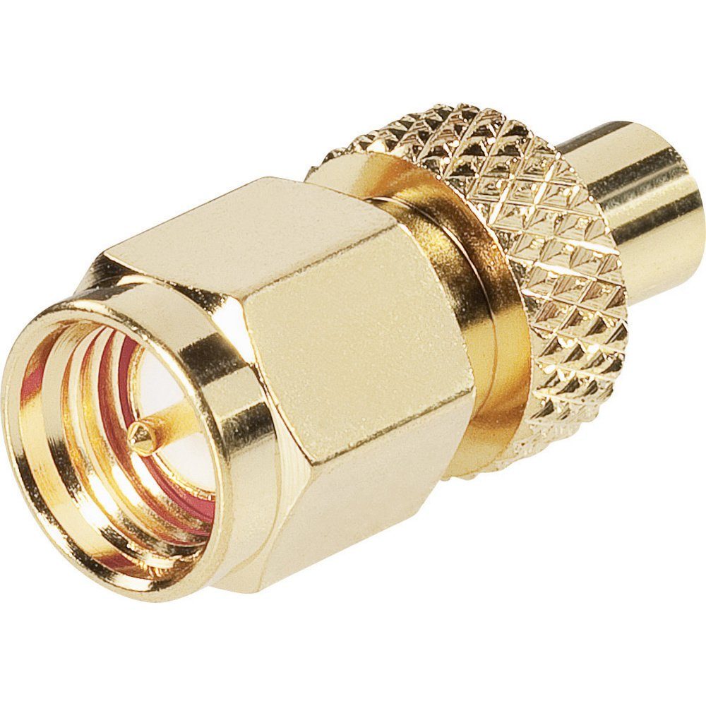 TRU COMPONENTS 1579536 MCX-Adapter MCX-Buchse - SMA-Stecker 1 St. Adapter