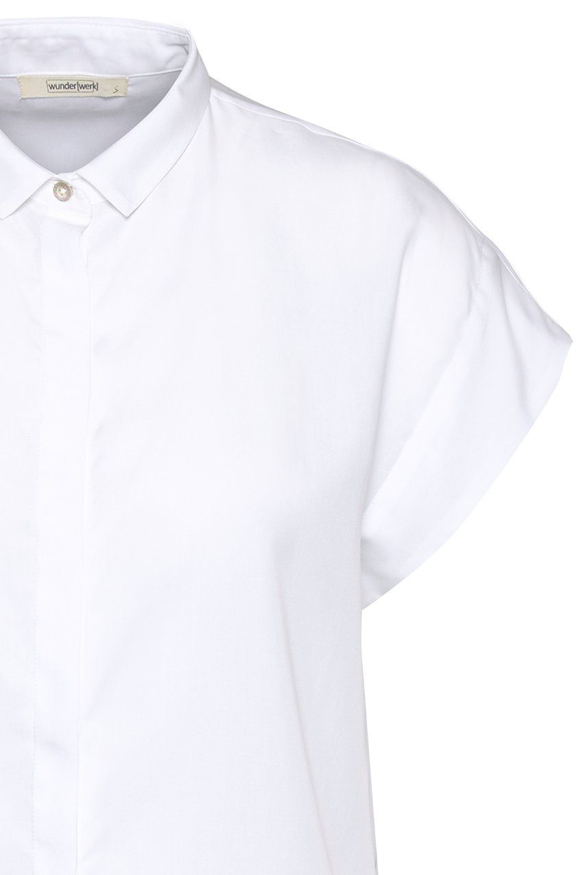 wunderwerk Kurzarmbluse TENCEL square blouse 1/2
