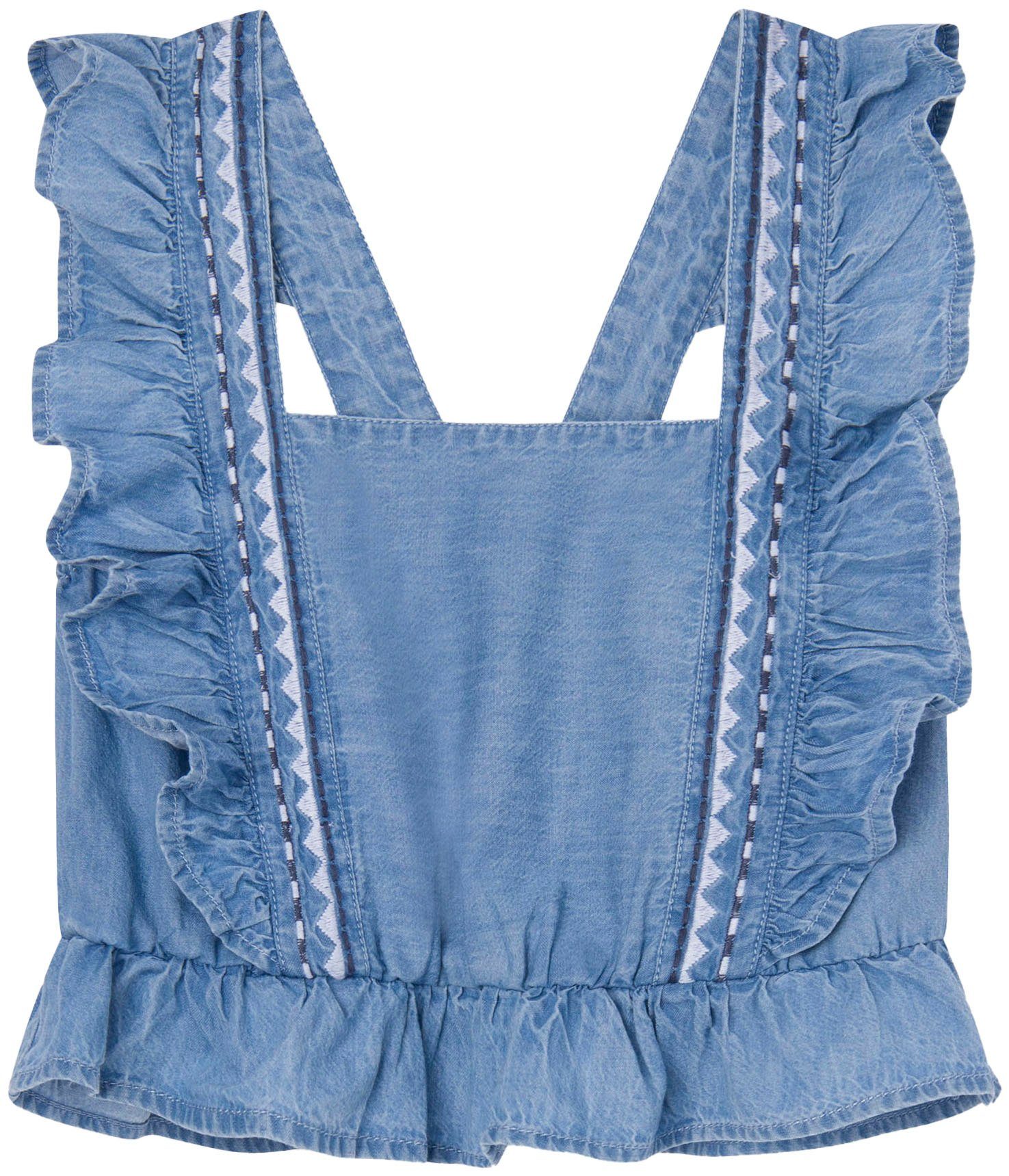 Pepe Jeans Rüschenbluse QUELA mit Rüschen günstig online kaufen