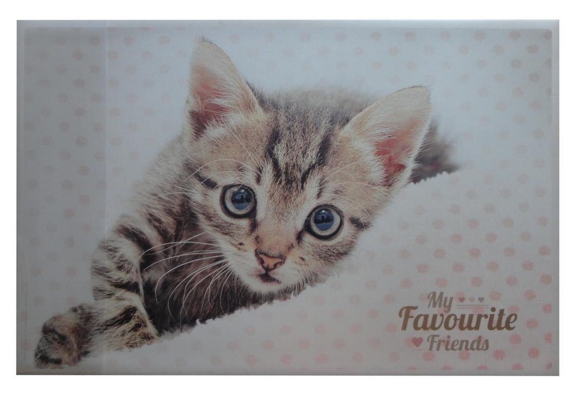 Livepac Office Schreibtischunterlage Schreibtischunterlage 38,5x58,5cm / mit Katze
