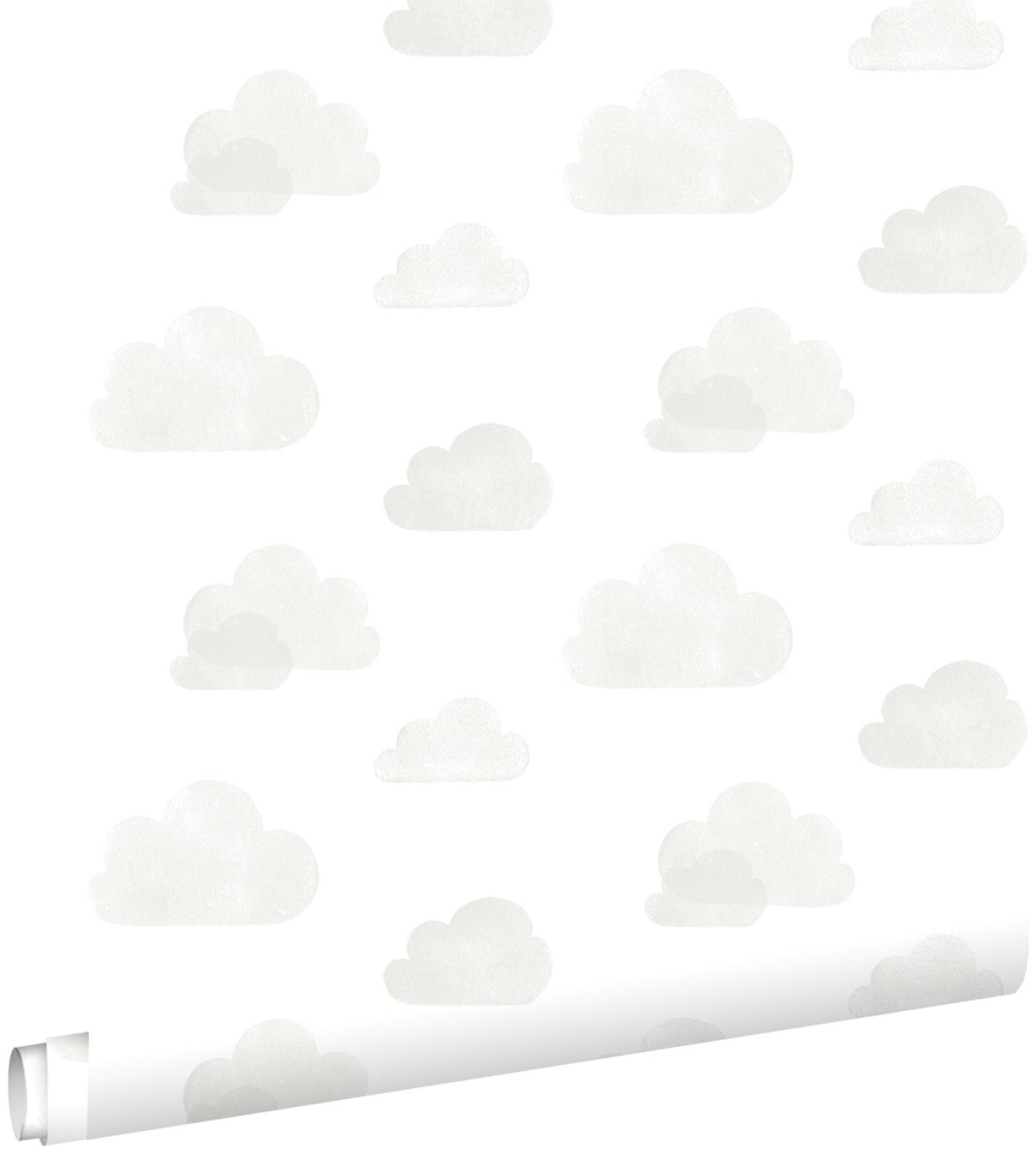 ESTAhome Mustertapete kleine Wolken