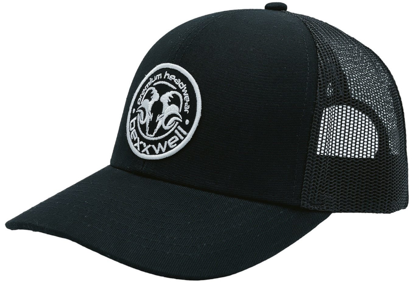 Bexxwell Trucker Cap mit Logo-Patch (optimale Passform, Unisex, Baseball Cap)