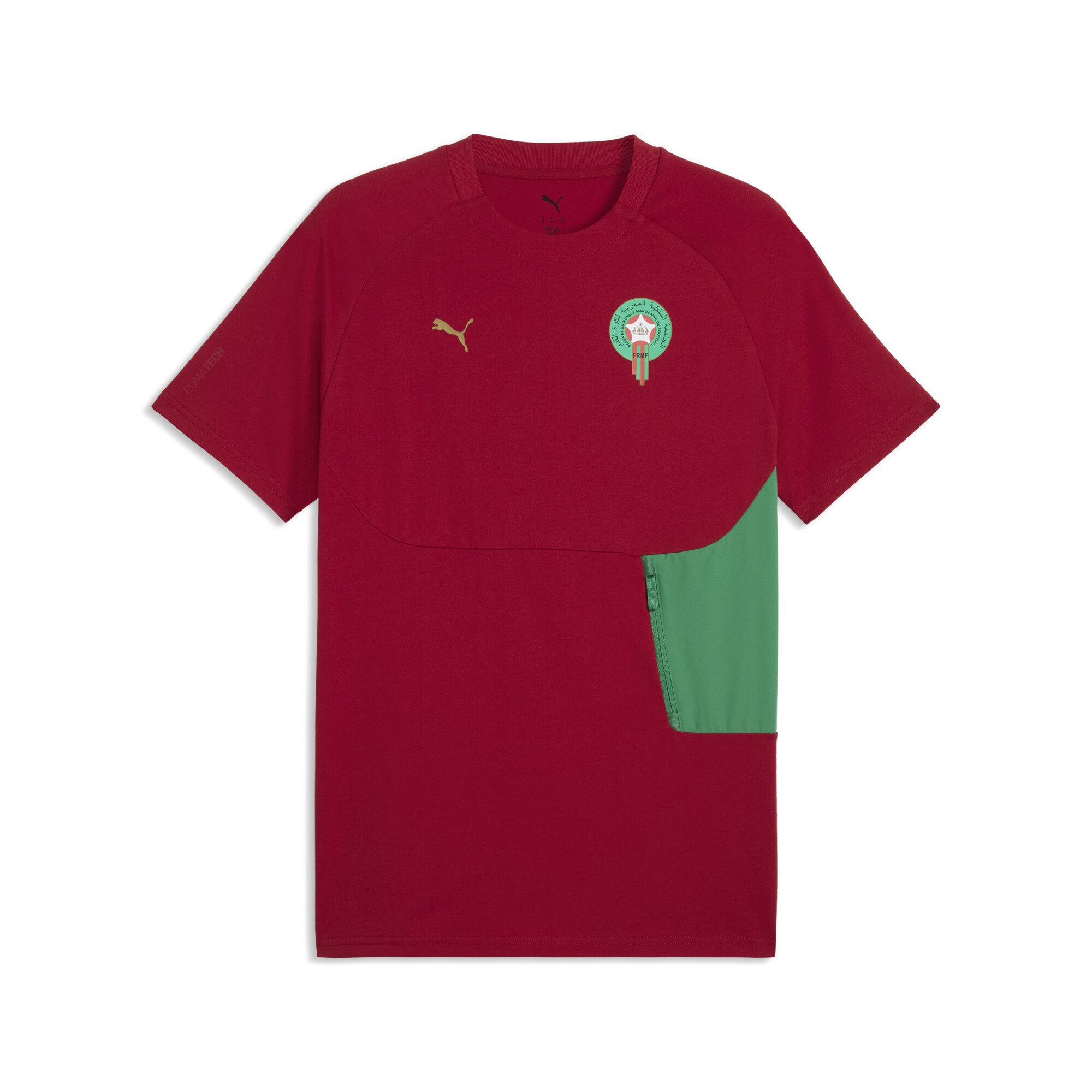 PUMA T-Shirt Marokko PUMATECH T-Shirt mit Tasche Herren