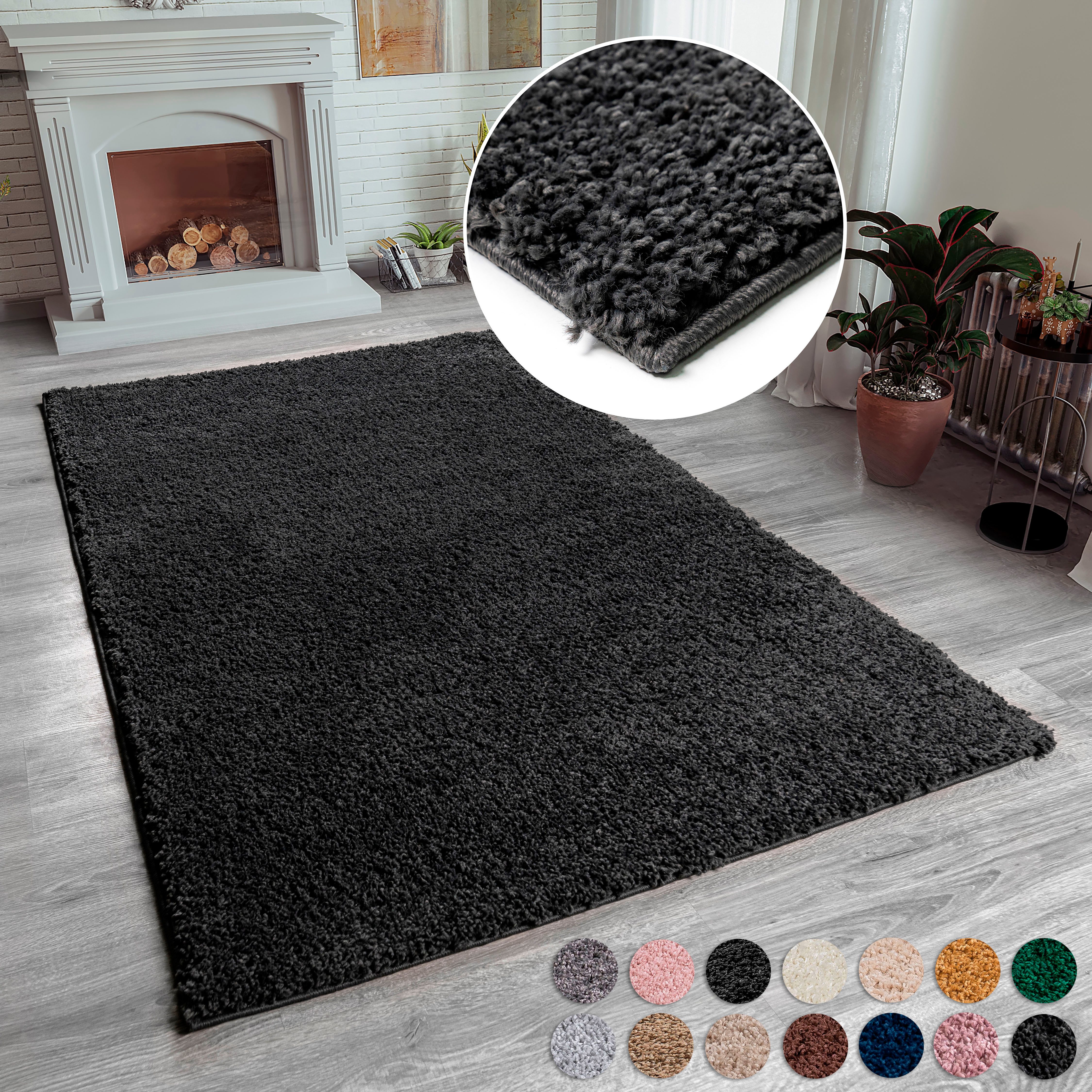 OTTO home Hochflor-Teppich Viva Shaggy, in Standard- und Premium-Qualität, günstig online kaufen