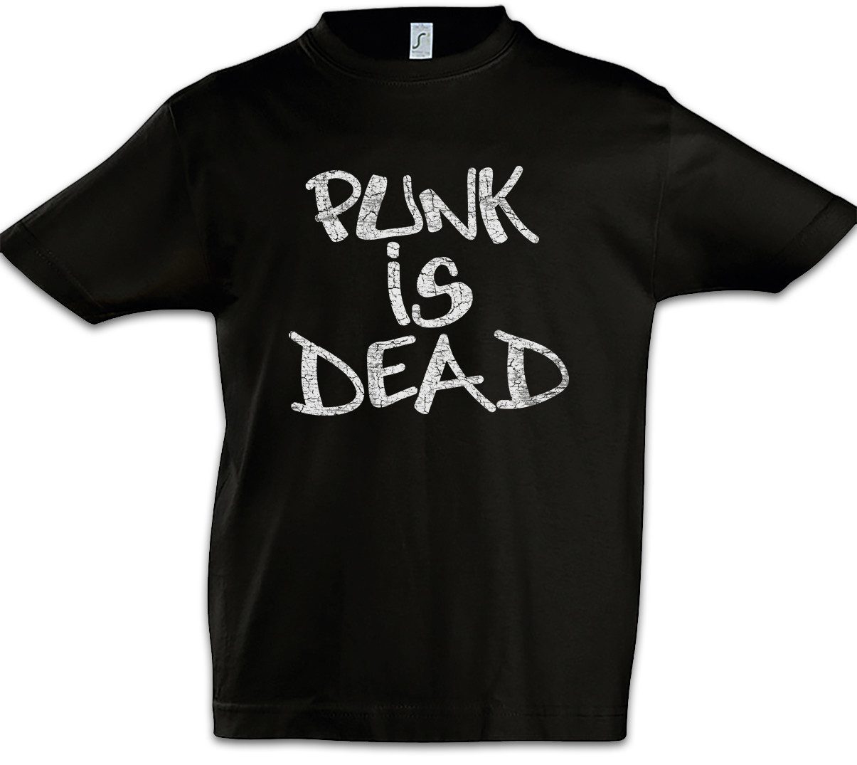 Print-Shirt Punk Is Dead Kinder T-Shirt Rock Anarchy UK England Mod New Wave Sid