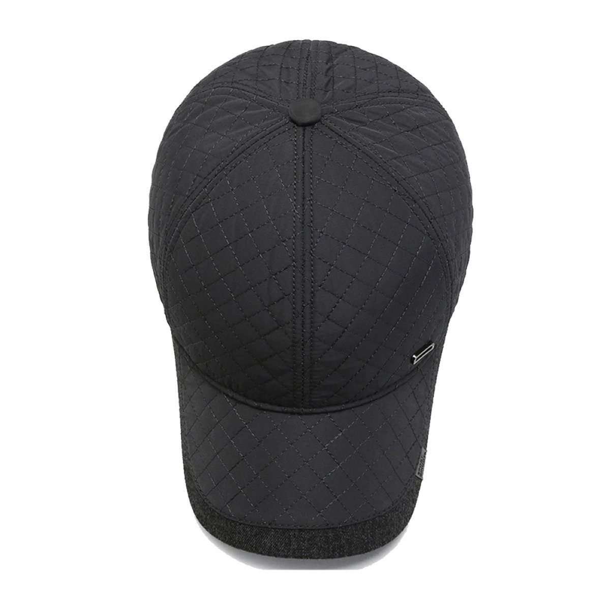 Sporty Baseball Cap Winter Baseballcap mit Ohrenklappen Herren Ohrenschutz Wintercap Cap Ohrenklappen