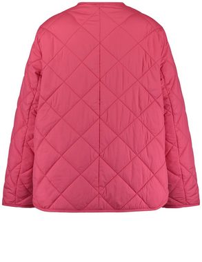 Samoon Winterjacke Leichte Steppjacke mit V-Ausschnitt