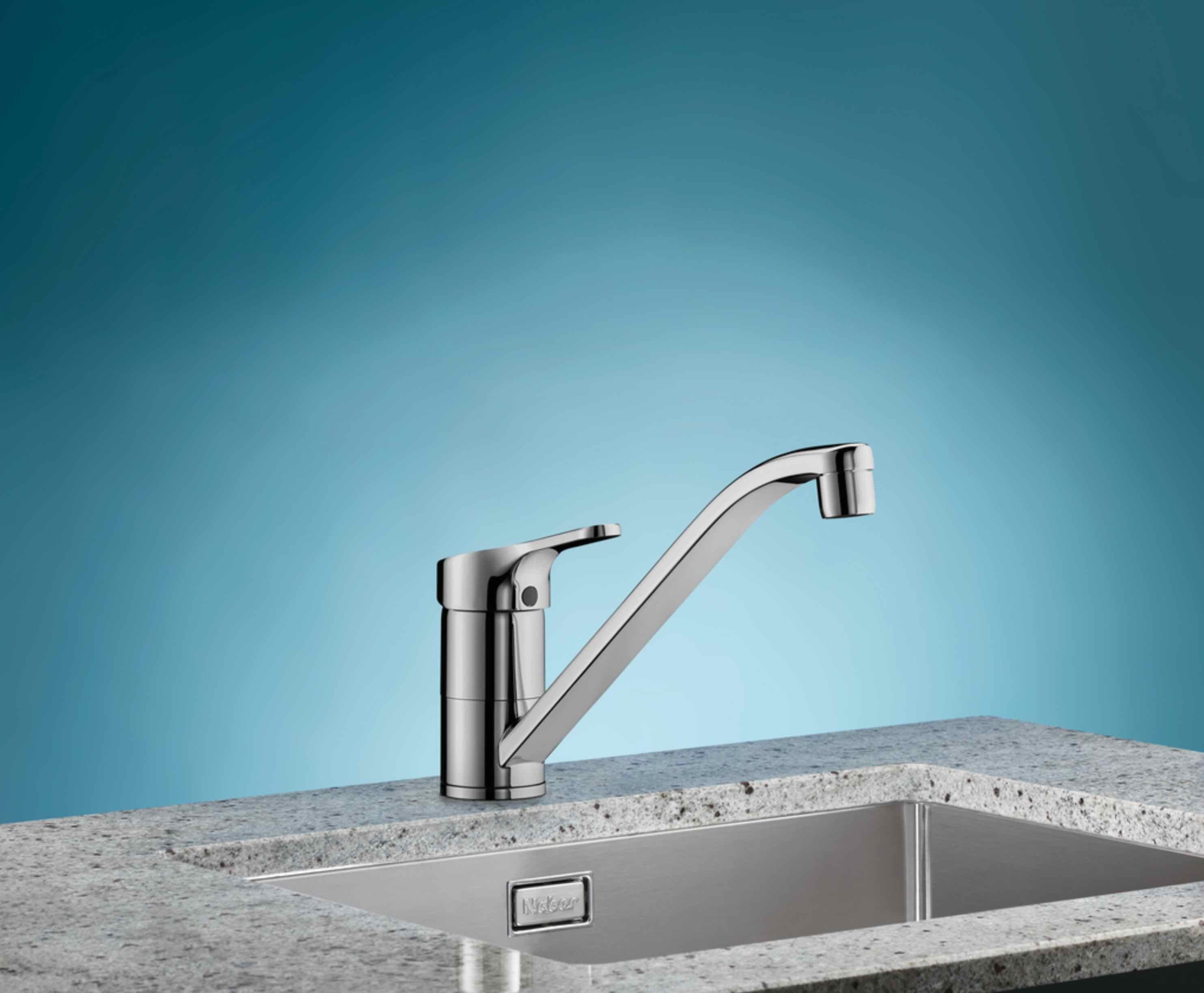 Ideal Standard Küchenarmatur IDEAL STANDARD Cerafit 1, Einhebelmischer, chrom, Hochdruck