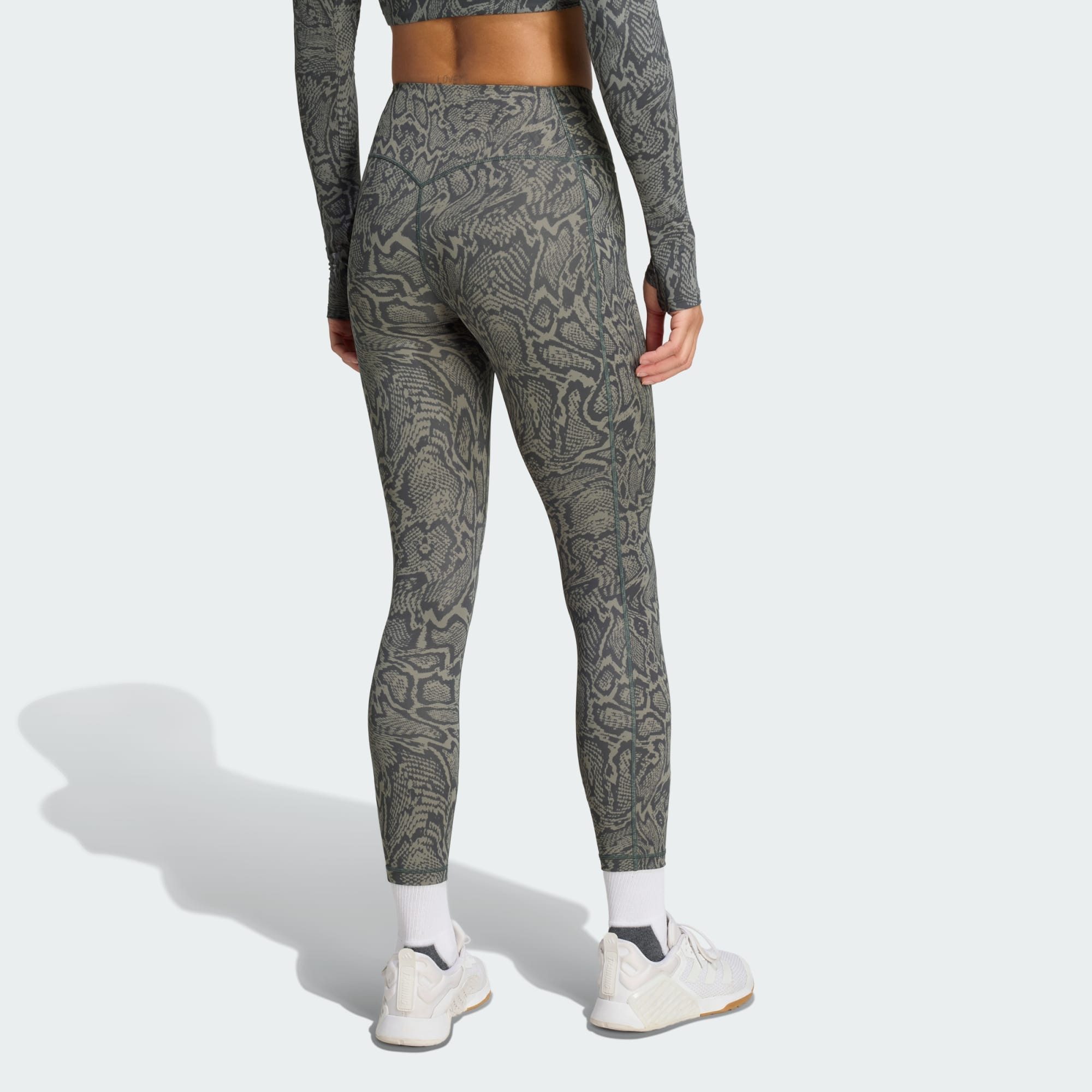 adidas Performance Leggings OPTIME PRIMELIFT 7/8-LEGGINGS, SCHLANGENPRINT (1-tlg) – Bild 2 von 5