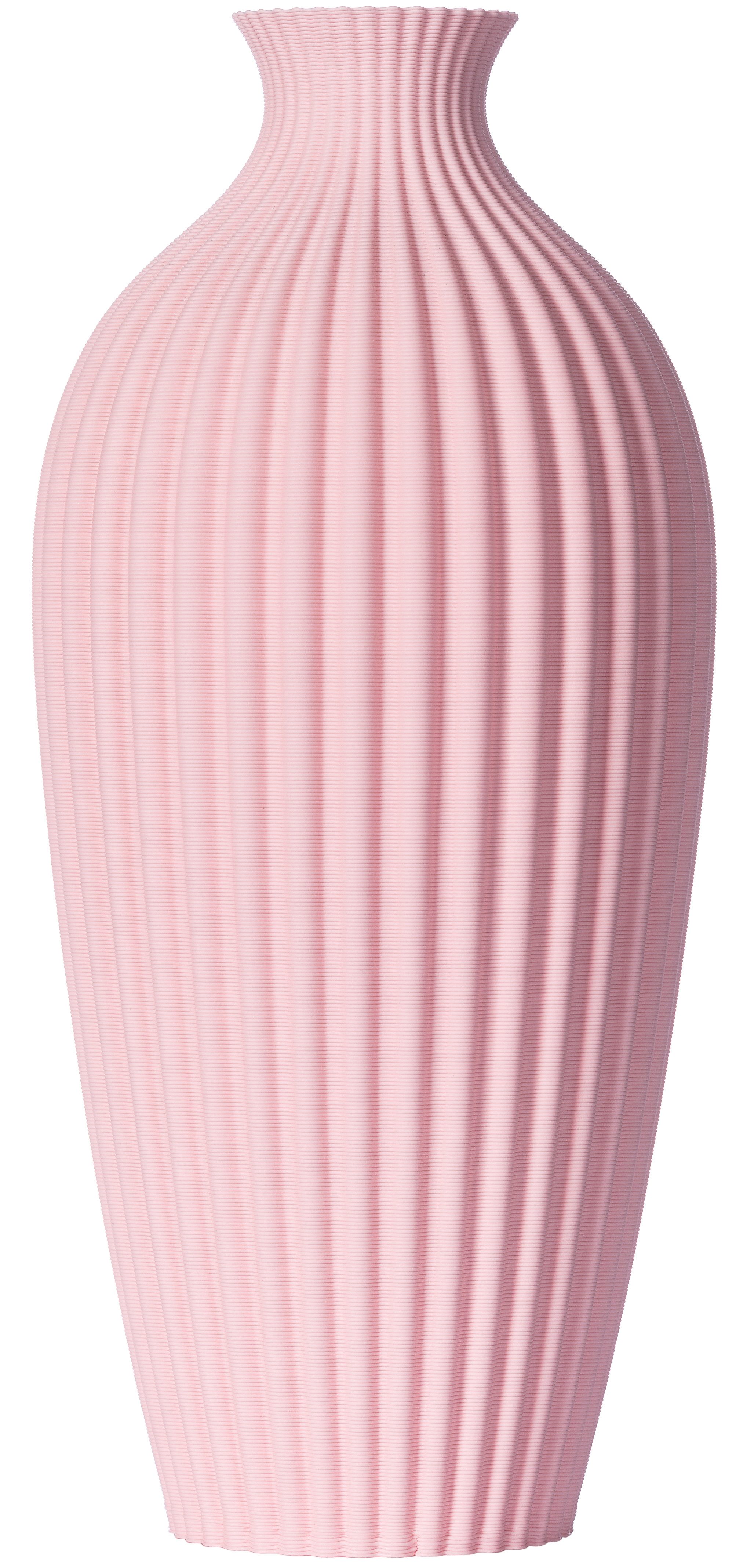 3D Vase Dekovase Saskia M 24cm Nachhaltige Blumenvase für Schnitt-/ Trockenblumen, Deko Vase