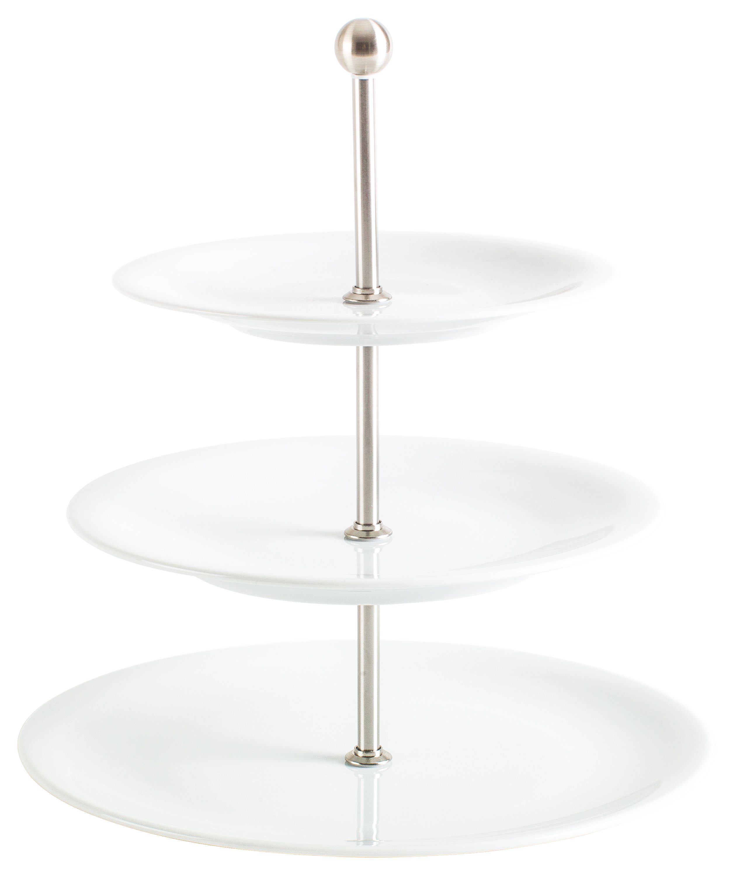 KAHLA Etagere Maxi 3-tlg. Update, Weiß, Porzellan