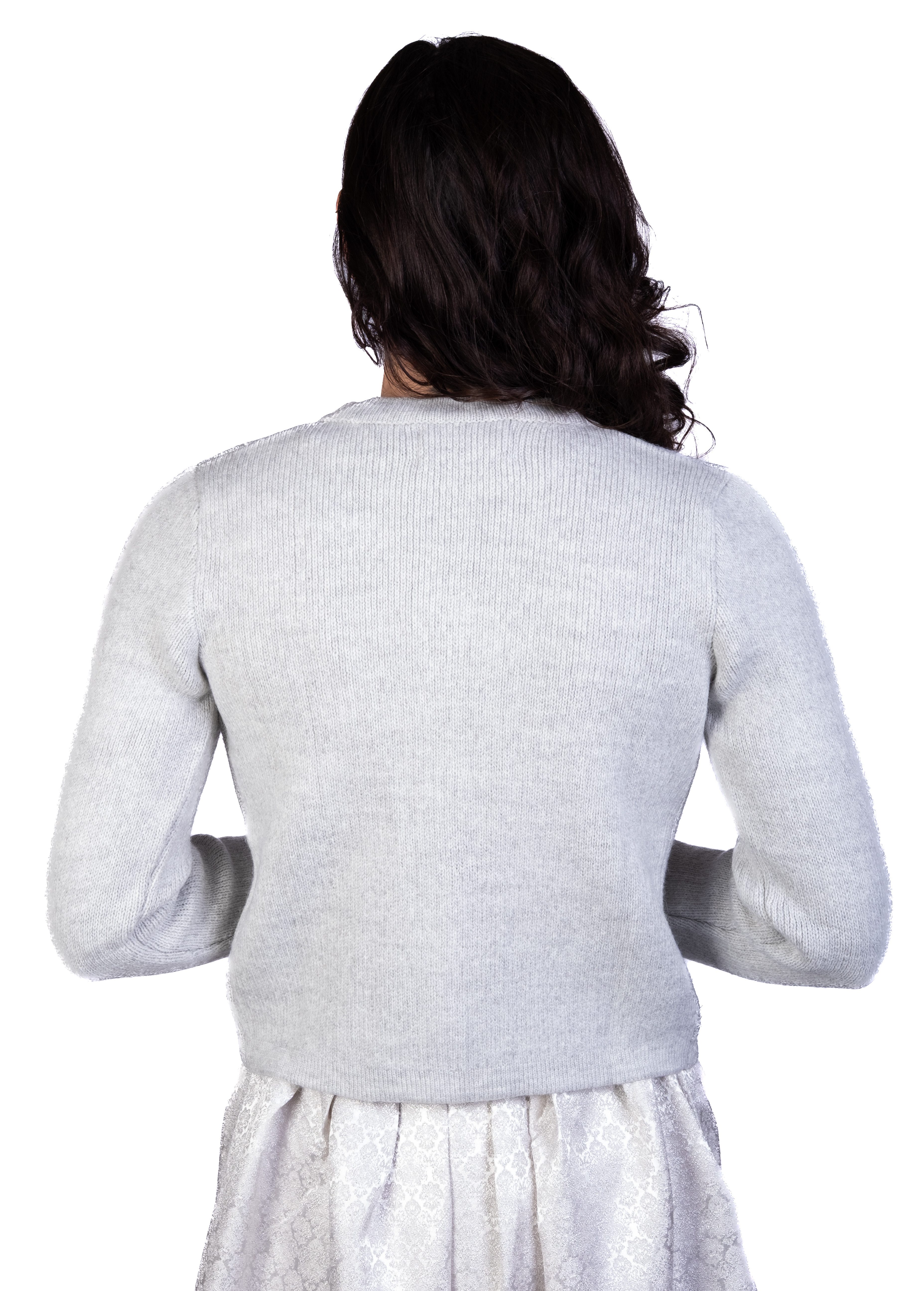 Trachtl Trachtenjacke Jacke - Trachtl Rosi Grau 34