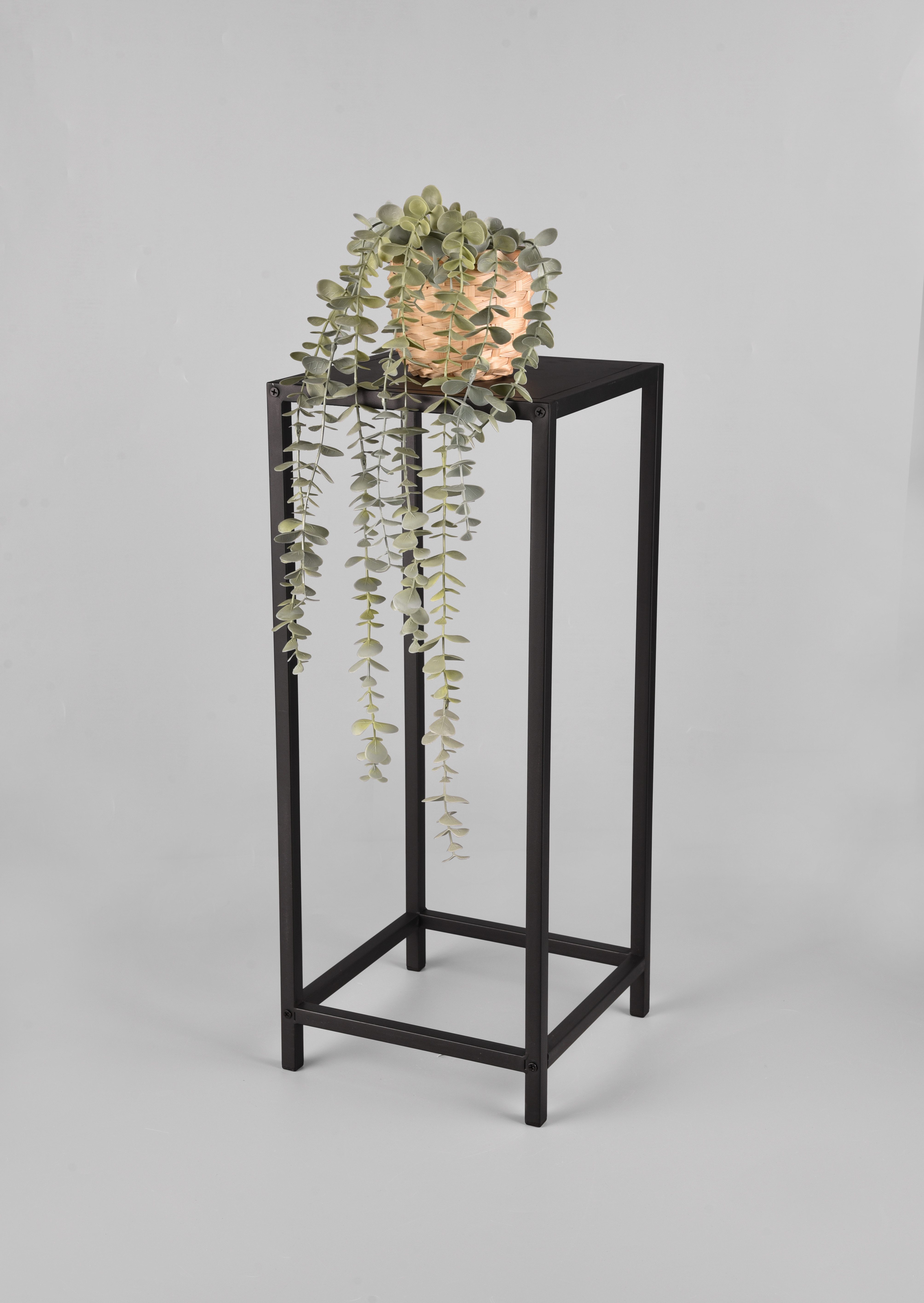 MIRRORS AND MORE Beistelltisch Veronika, schwarzes Metallgestell günstig online kaufen