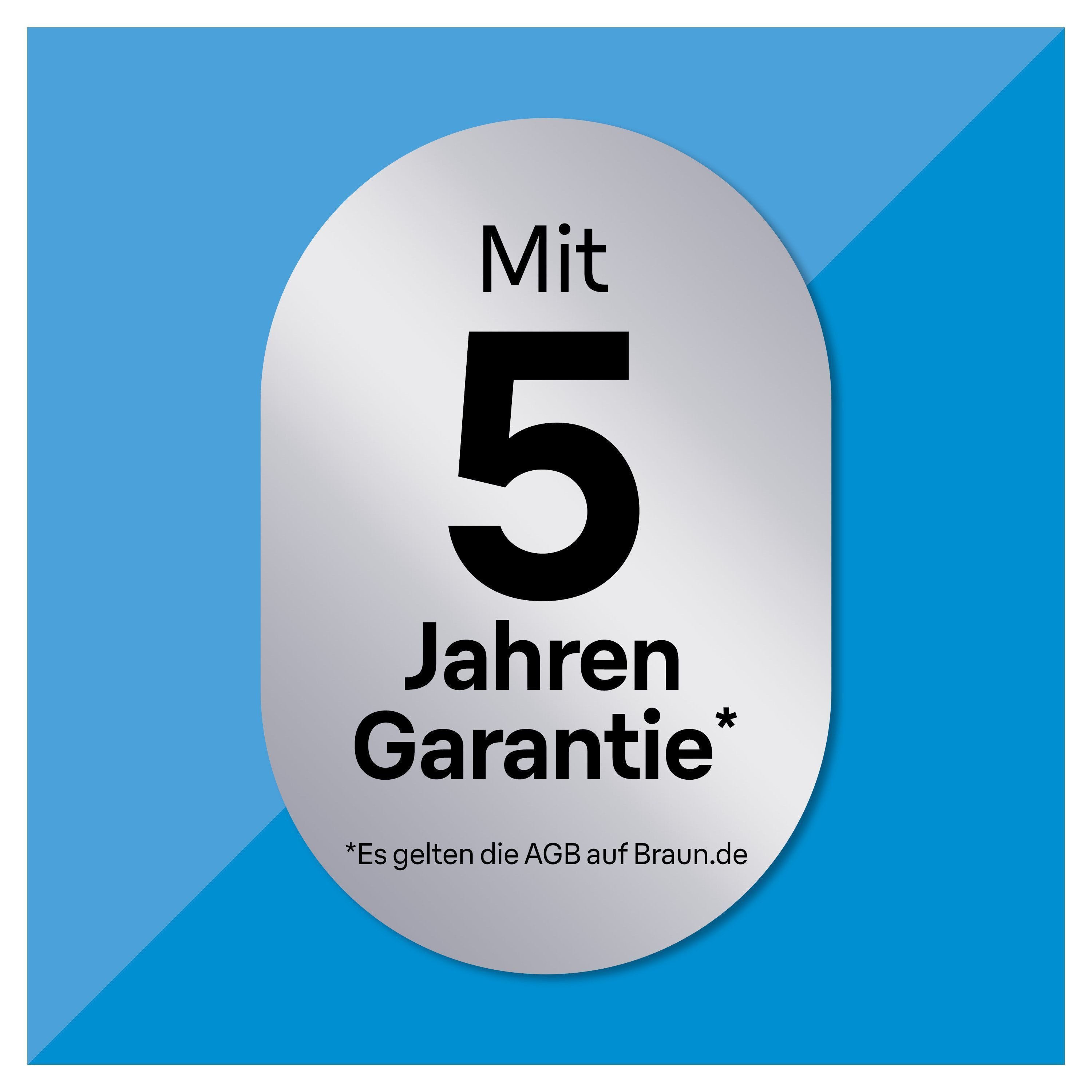 Braun Elektrorasierer Series 5 52-N7200cc, Reinigungsstation, Nass- &Trockenrasur, Turbo- & Standard-Modus, mit Reinigungsstation