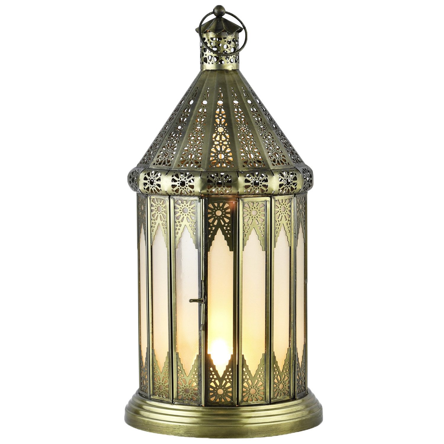 Teelichthalter Orientalische Deko Teelichthalter Laterne Windlicht Lilaf Weiss