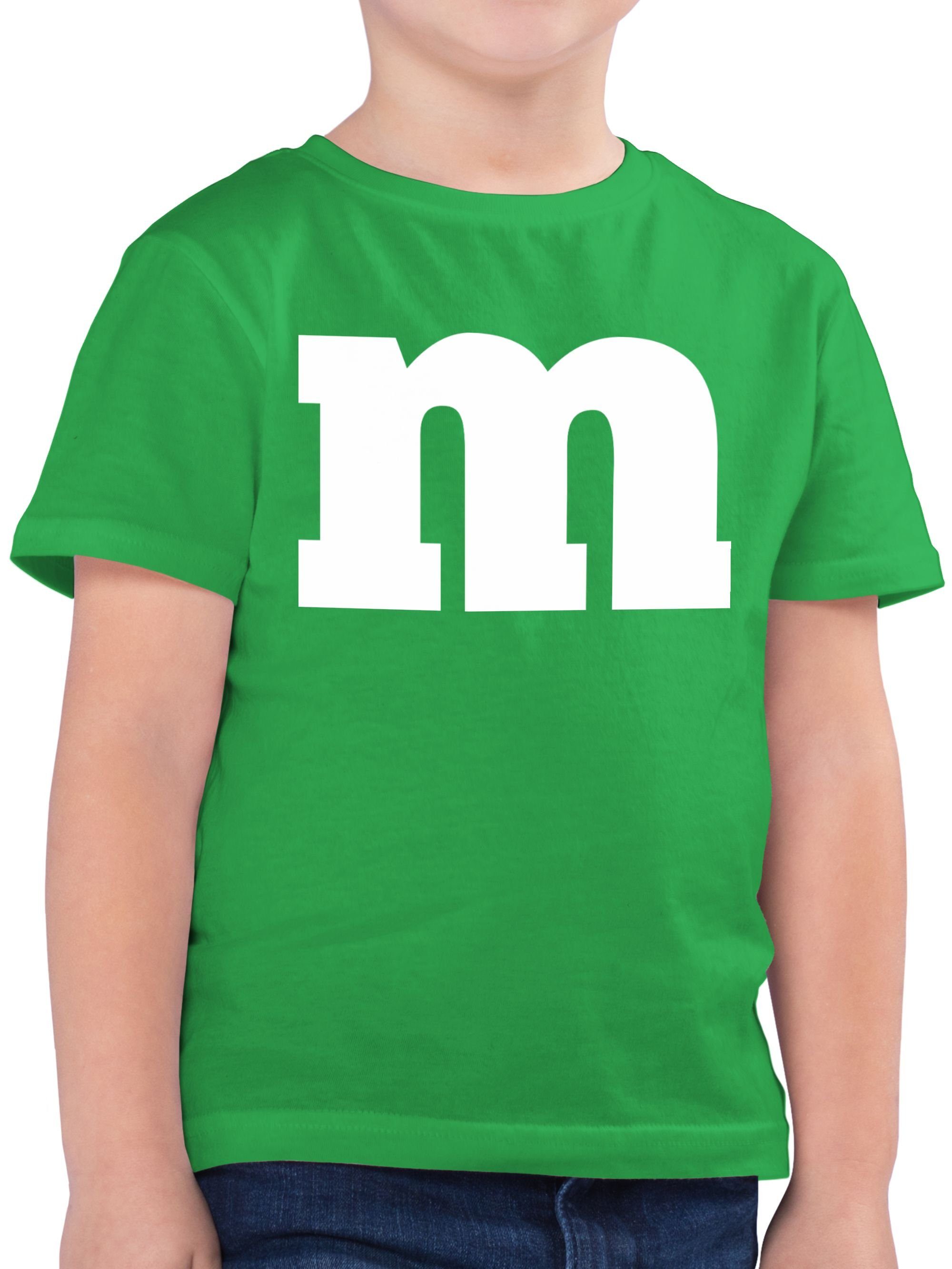 Shirtracer T-Shirt M Aufdruck Karneval & Fasching 2 Grün