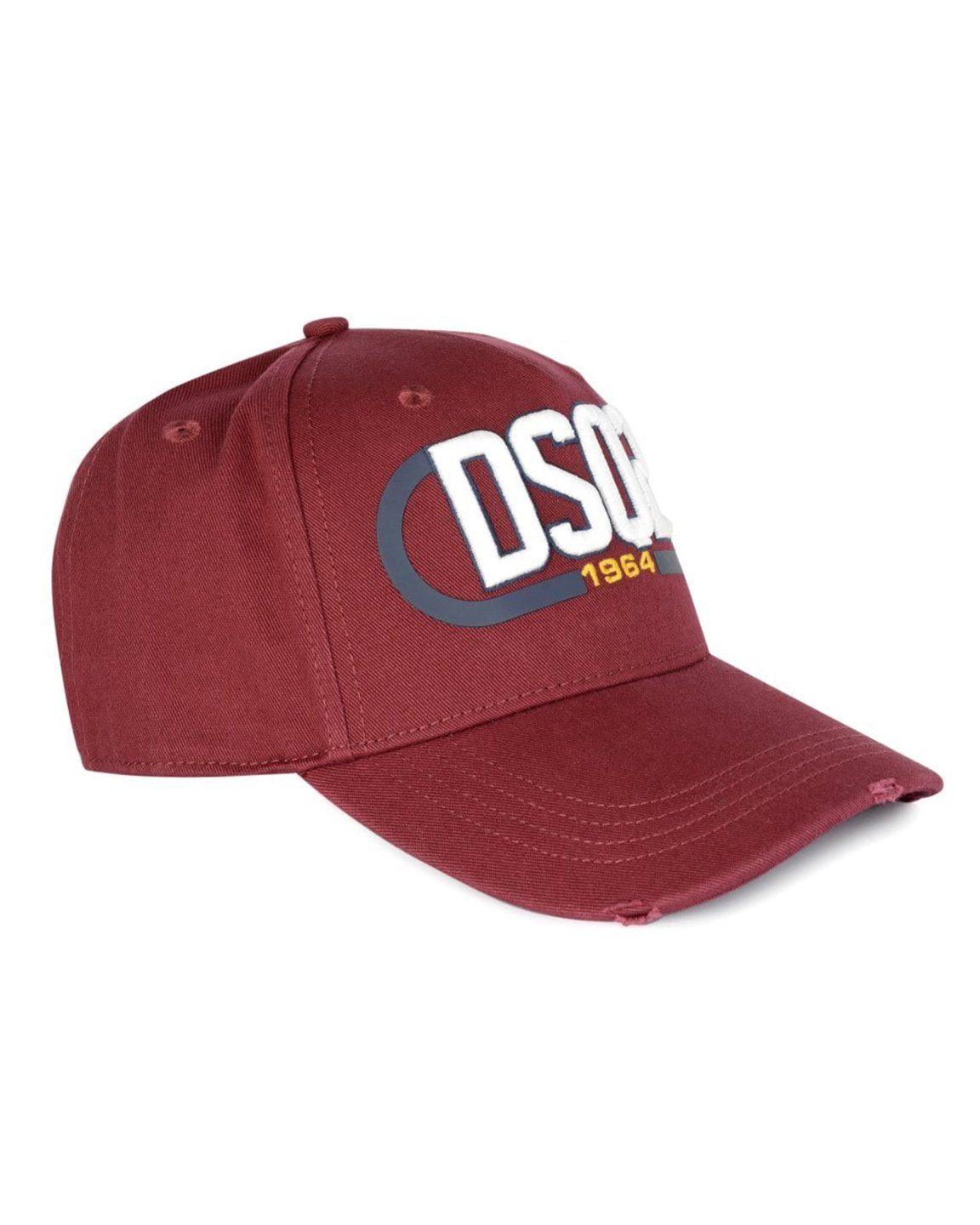 Dsquared2 Baseball Cap Logo Mütze Bordeaux günstig online kaufen