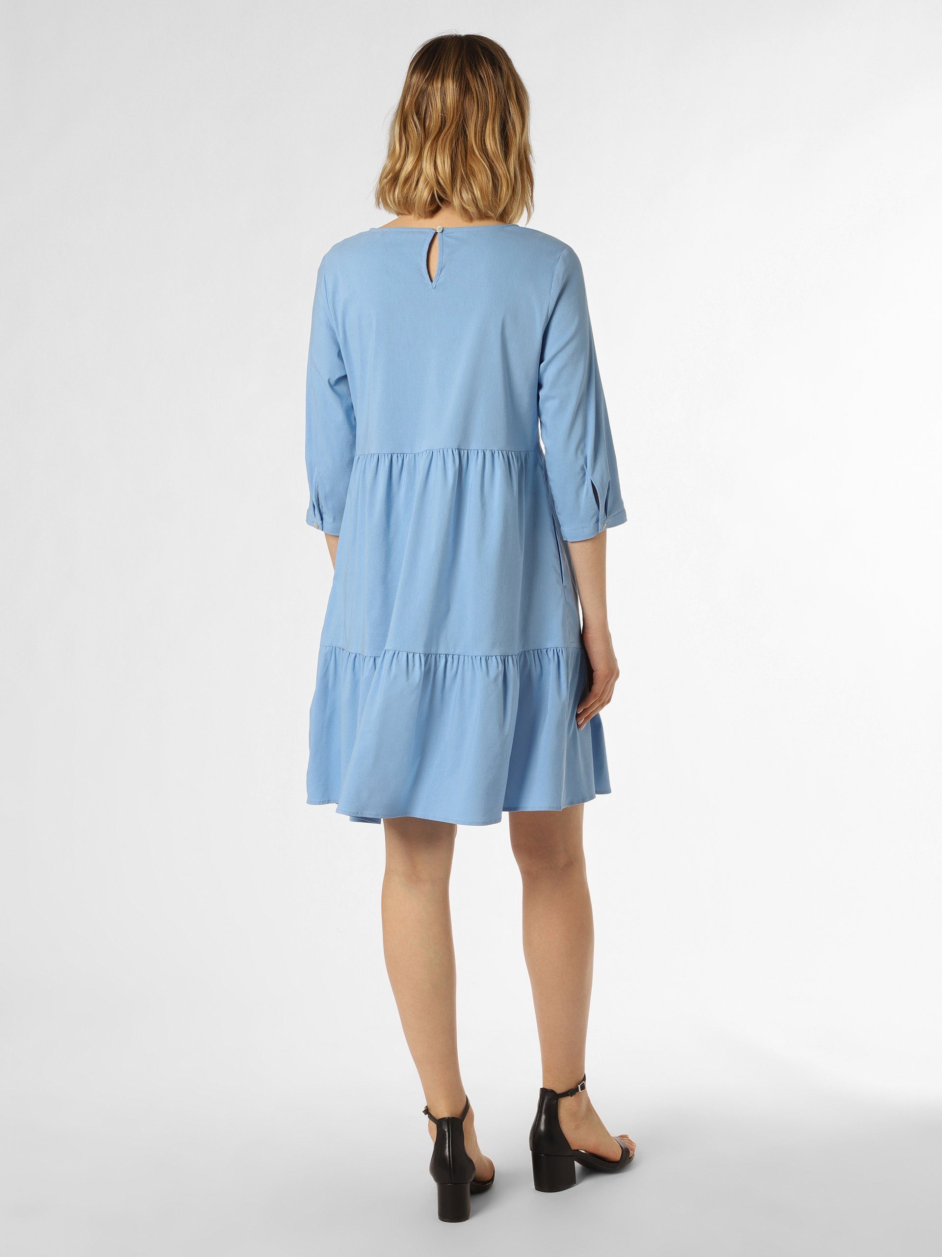 Marie Lund hellblau A-Linien-Kleid