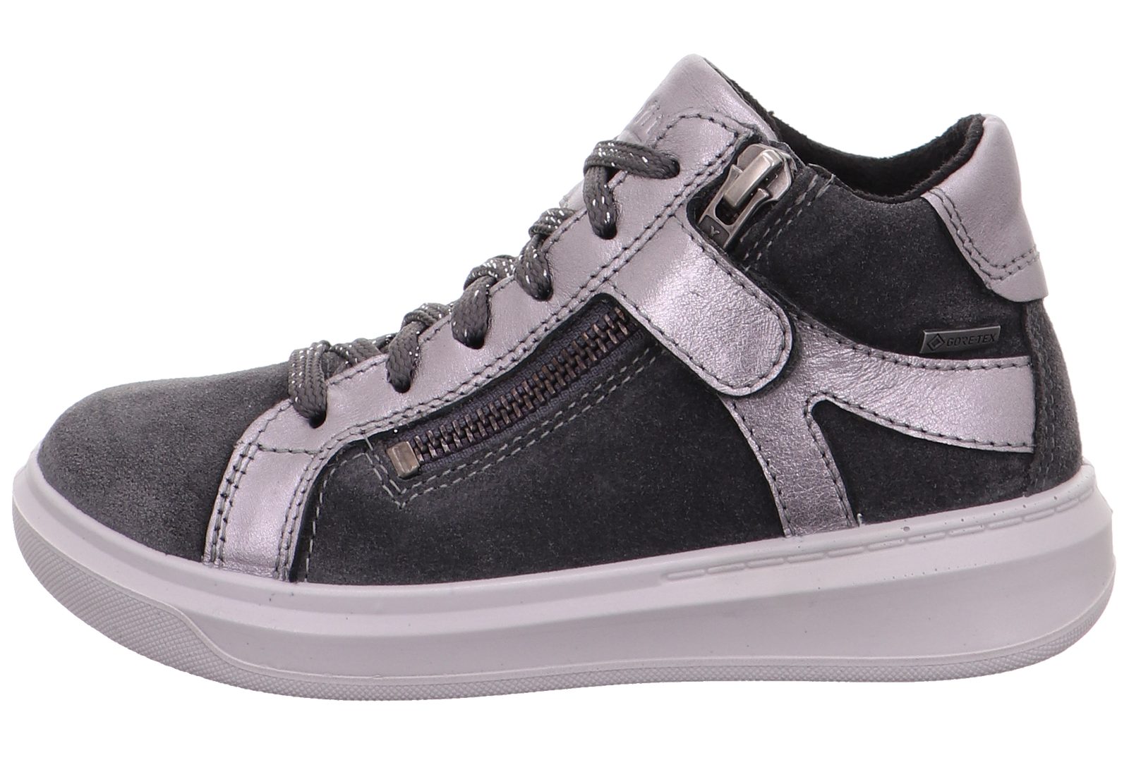 superfit Kinder Gore-Tex Sneaker Effektleder COSMO 1-006451-2000 grau Sneaker