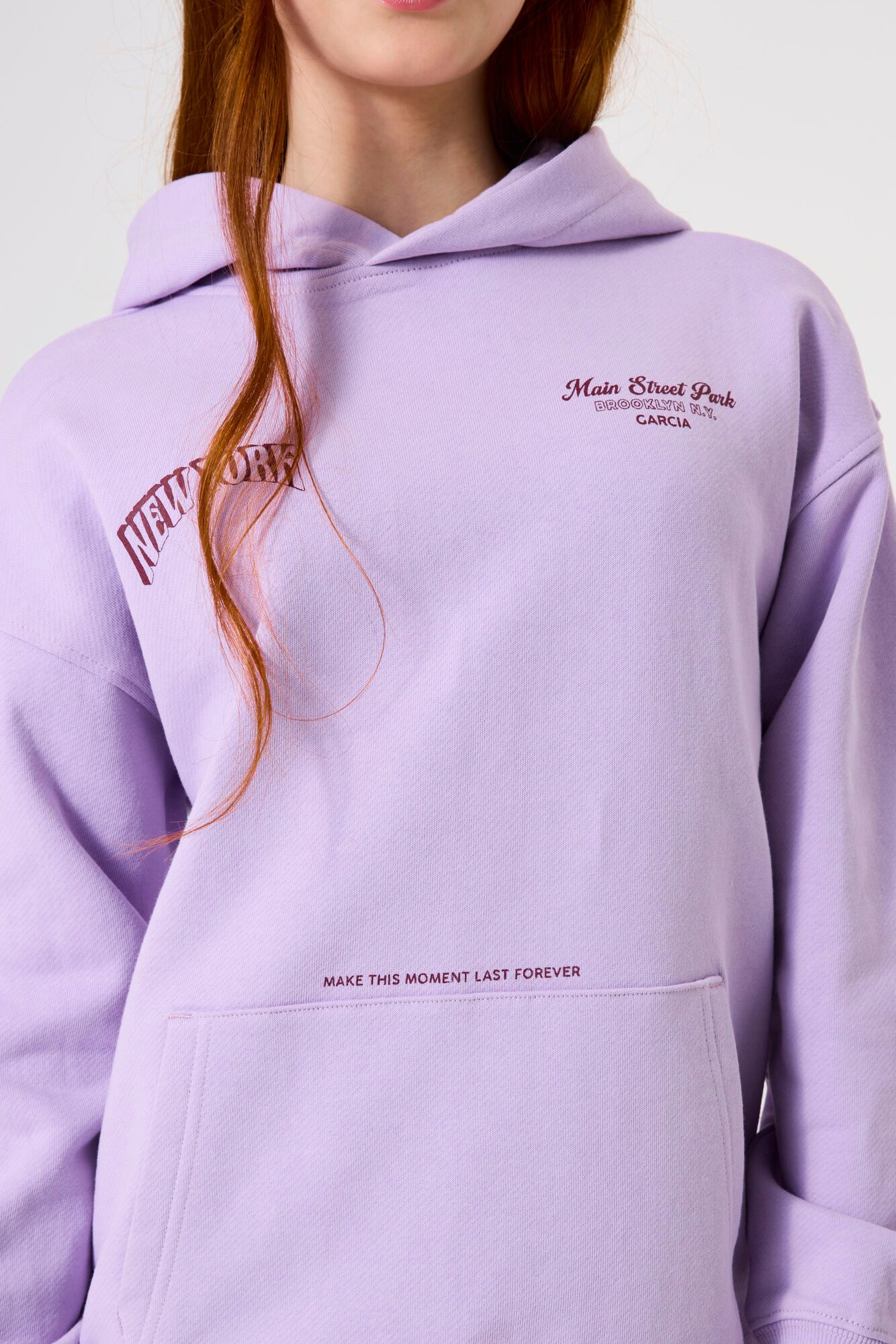 Garcia Sweatshirt mit Rückenprint