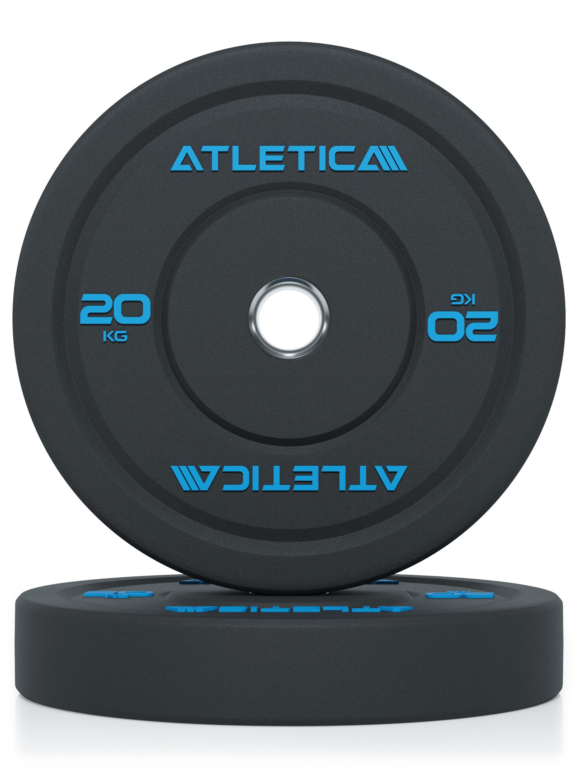 Hantelscheiben High Temp Bumper Plates, Paar, Hochwertiger Gummi