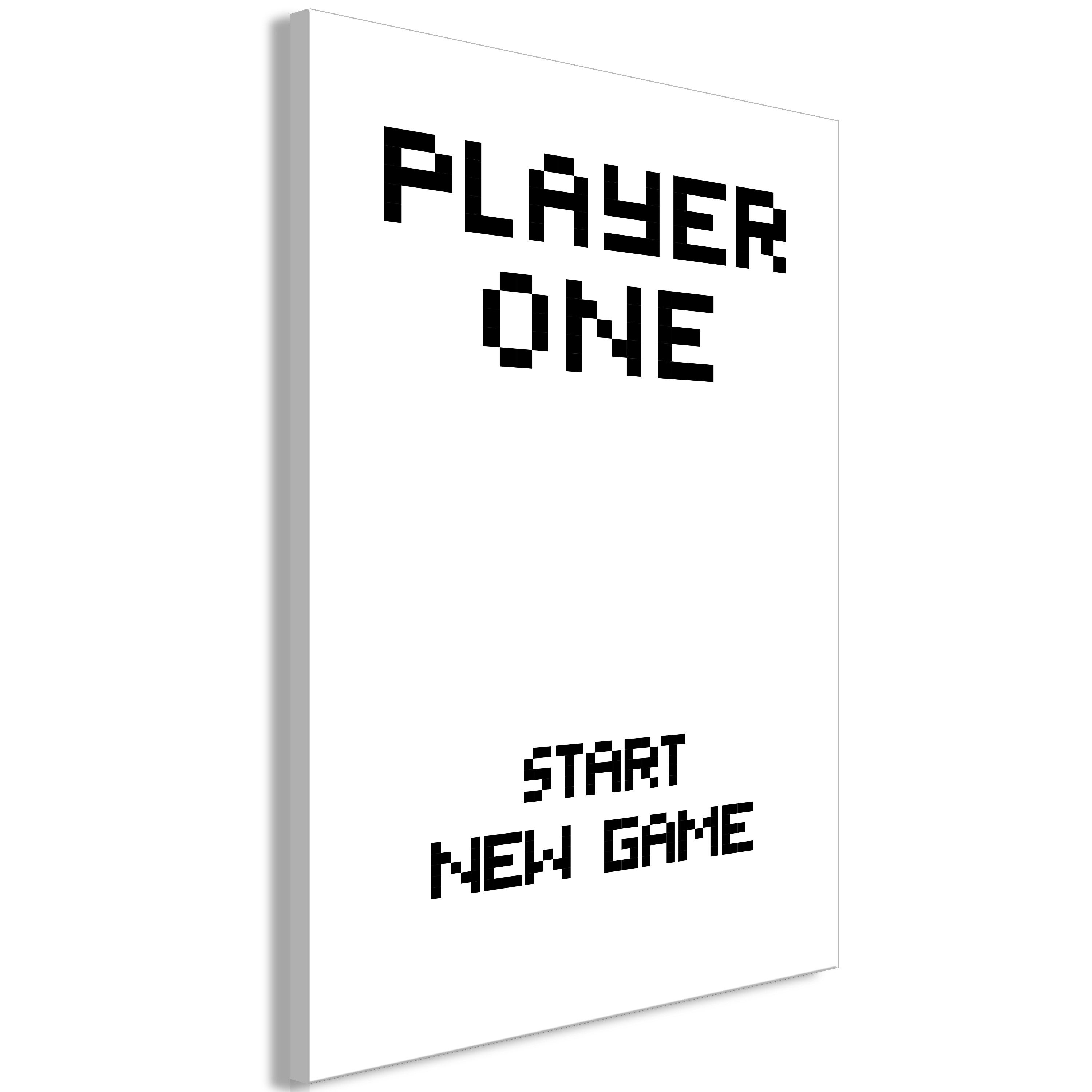 Artgeist Wandbild Start New Game (1 Pat) Vertical