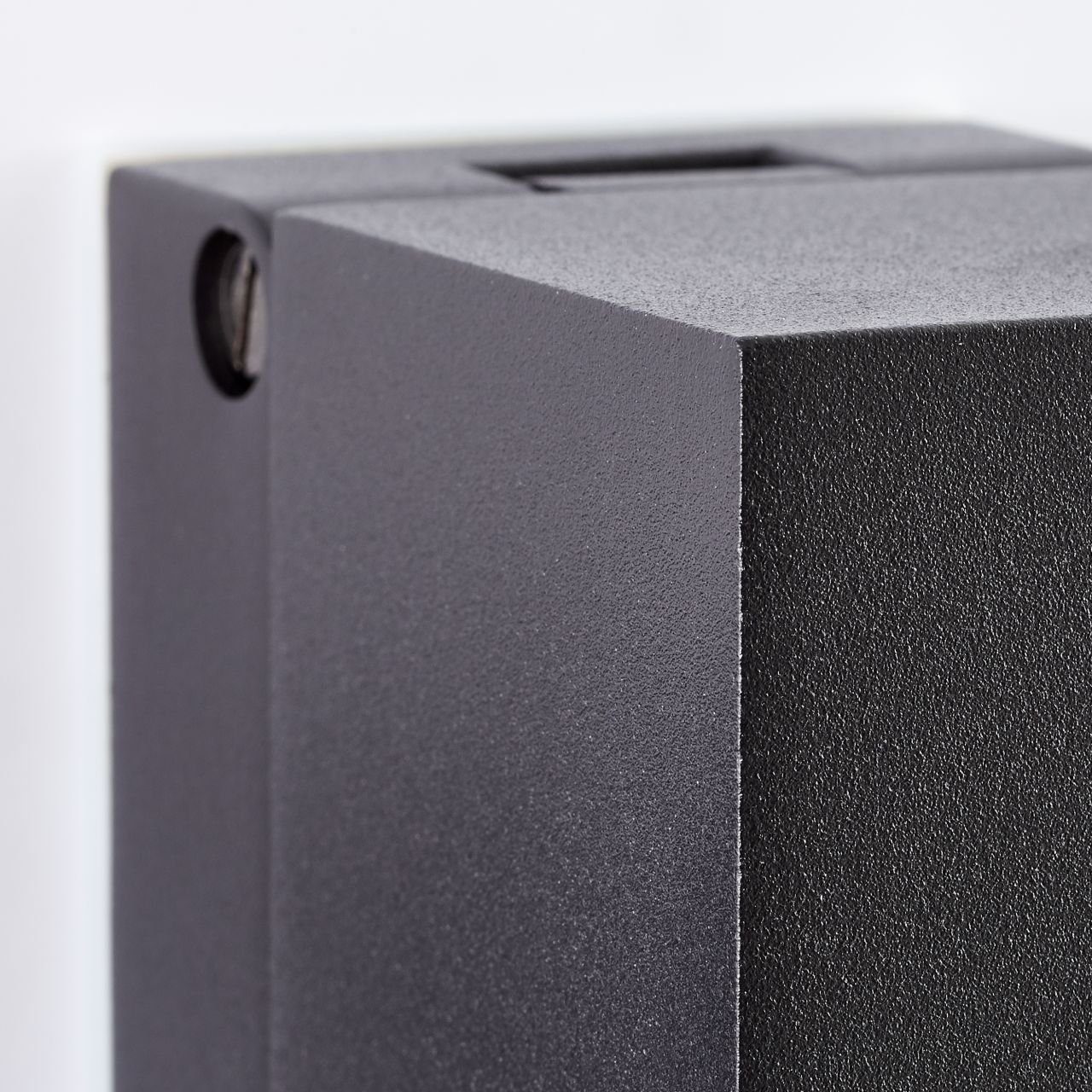 Brilliant Wandstrahler Burk, LED fest integriert, Warmweiß, LED-Wandspot - Kopf schwenkbar - 10cm Höhe x 65cm Breite