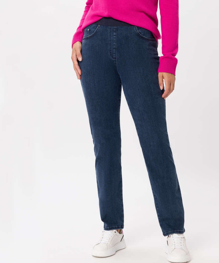 RAPHAELA by BRAX Bequeme Jeans Style CARINA darkblue