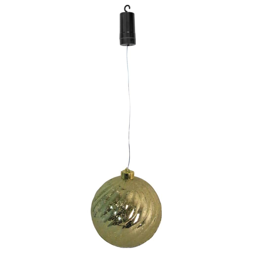 Luxform Ball Golden Batterie-LED-Hängelampe Diamonds Außen-Wandleuchte