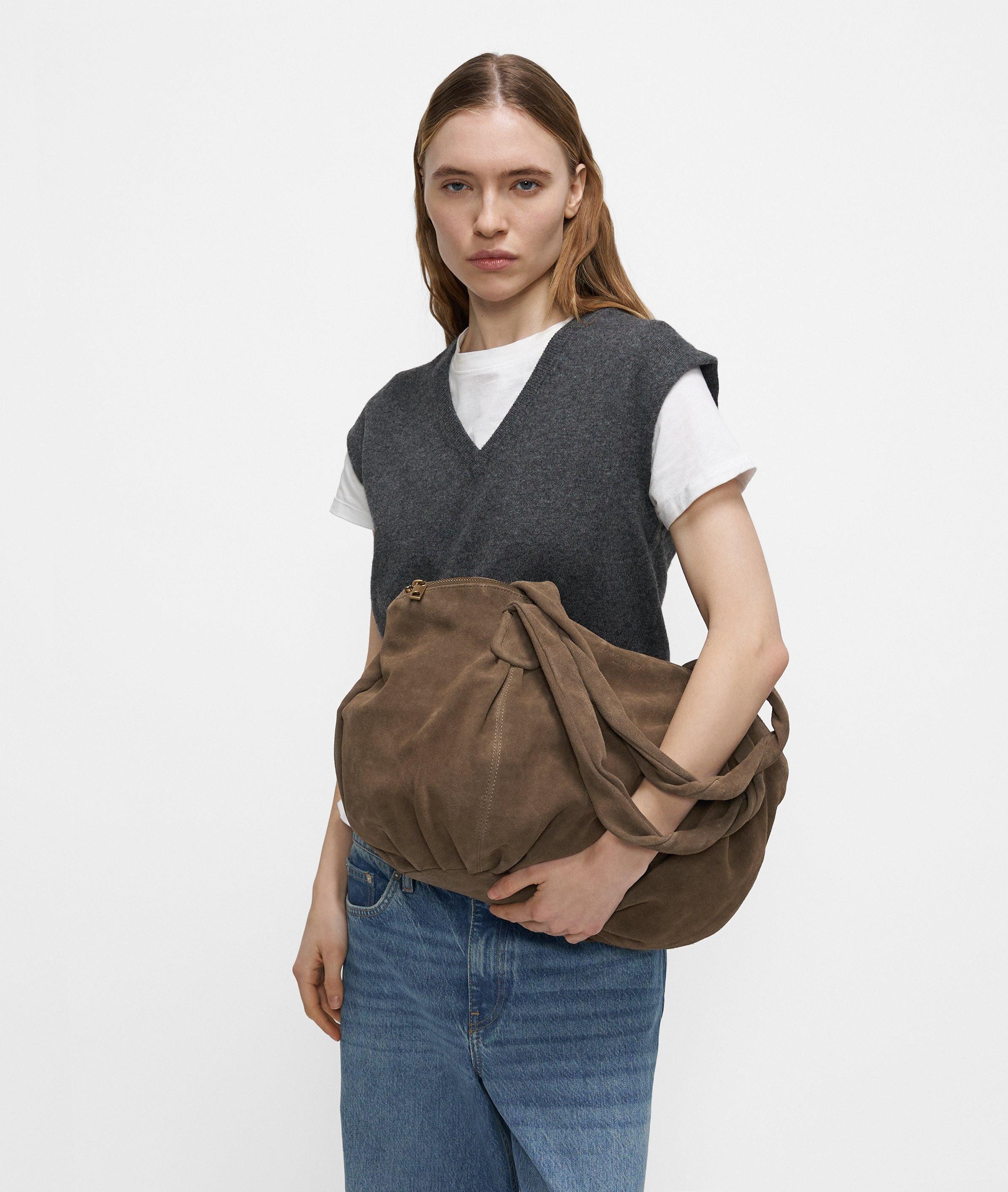 Liebeskind Berlin Shopper Archive Lucy Shopper M, Geräumiger Shopper aus weichem Veloursleder – Bild 5 von 5