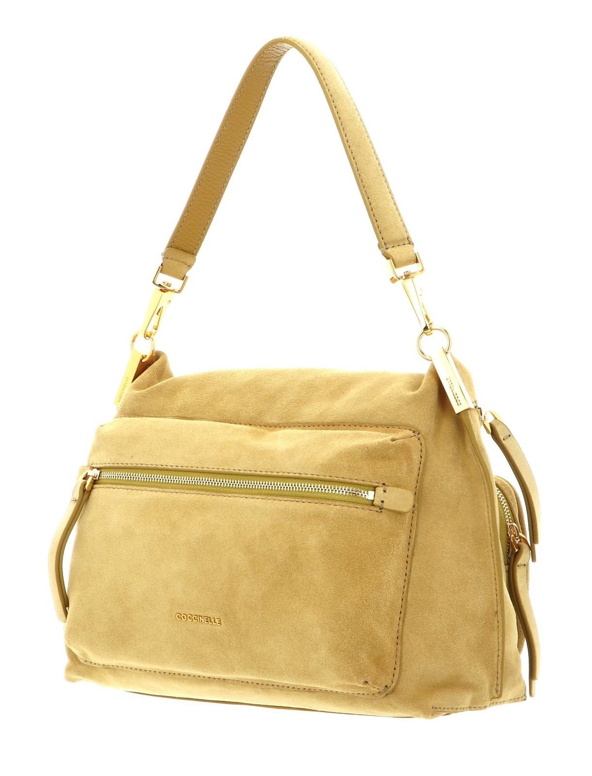 COCCINELLE Schultertasche Hyle Suede