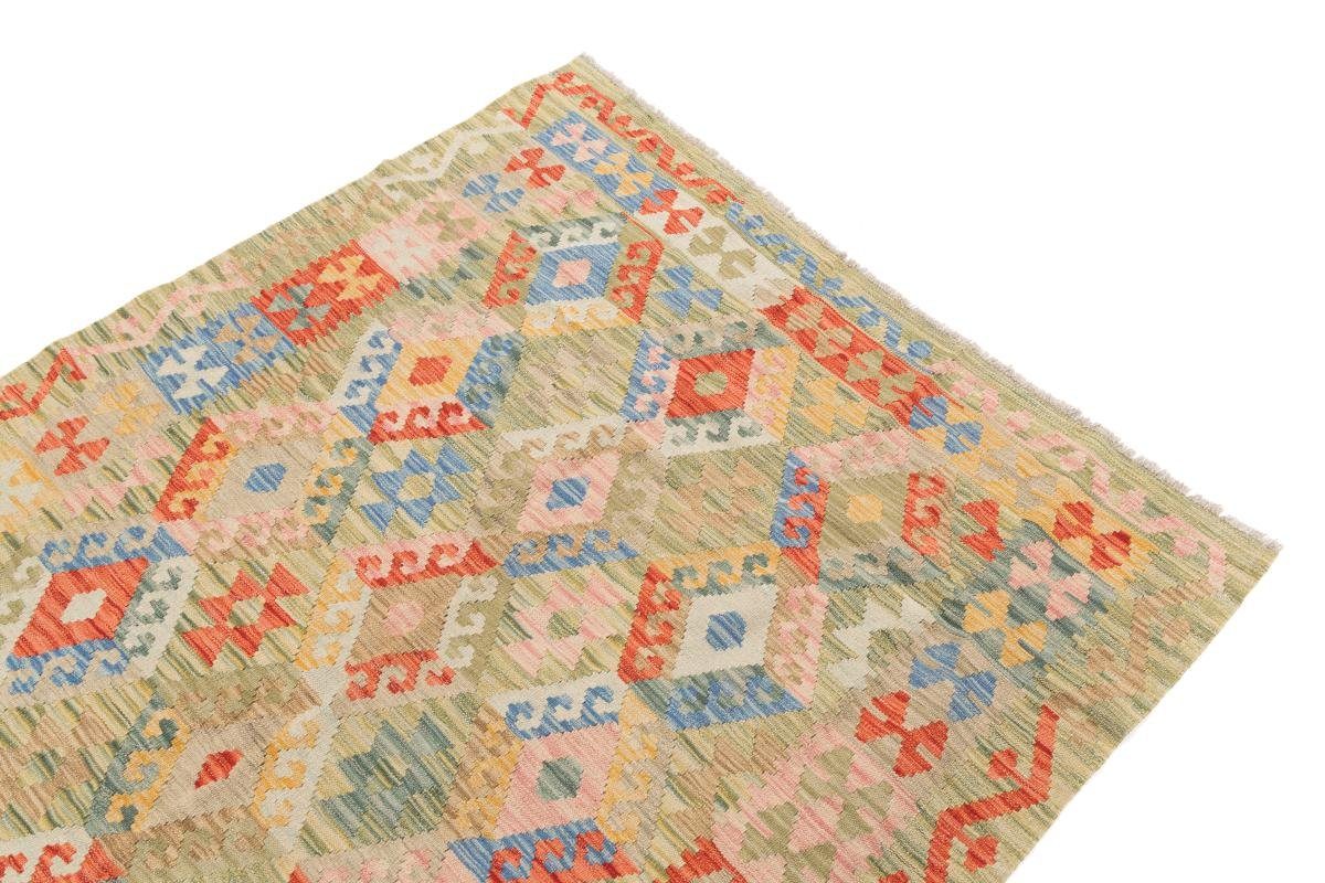 Orientteppich Kelim Afghan 164x193 Orientteppich, rechteckig, Trading, mm Nain Handgewebter 3 Höhe