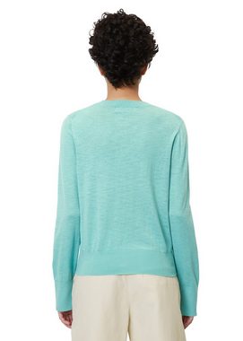 Marc O'Polo Cardigan aus Baumwoll-Leinen-Slub-Garn