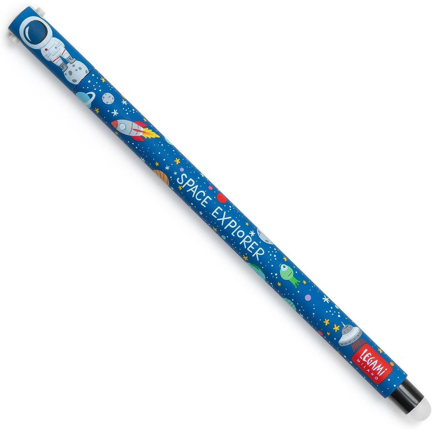 Legami Gelschreiber LEGAMI löschbarer Gel Stift SPACE EXPLORER Schreibfarbe Schwarz Stärke