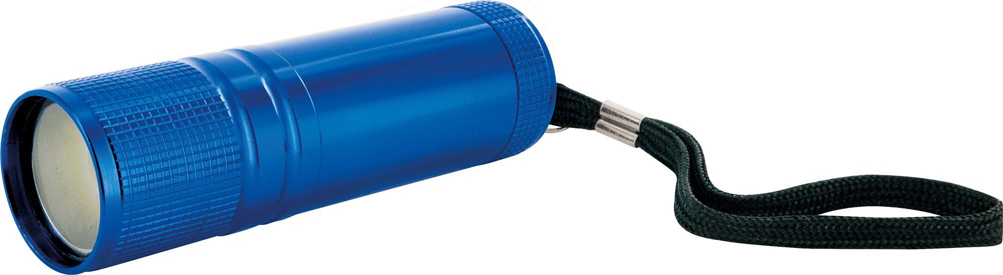 Schwaiger LED Taschenlampe TLED200B 531 (1-St., schlagfest, spritzwassergeschützt), mit Handschlaufe blau