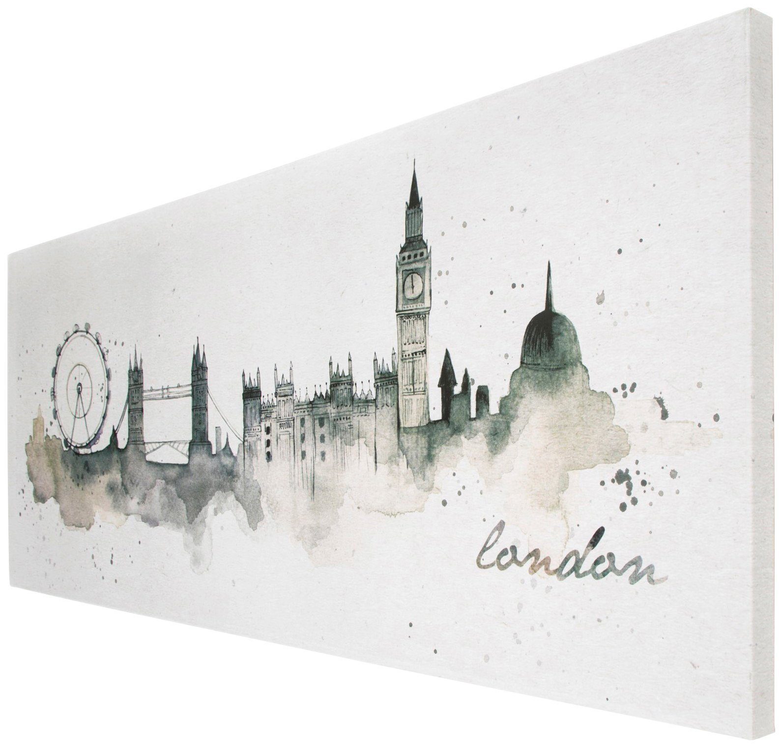 for London, Leinwandbild London Art home the Städte,