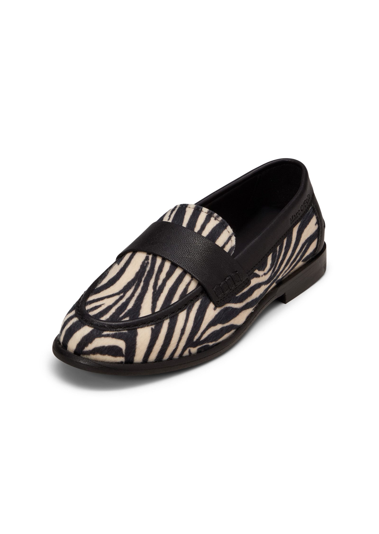 Marc O'Polo in Zebrafell-Optik Loafer