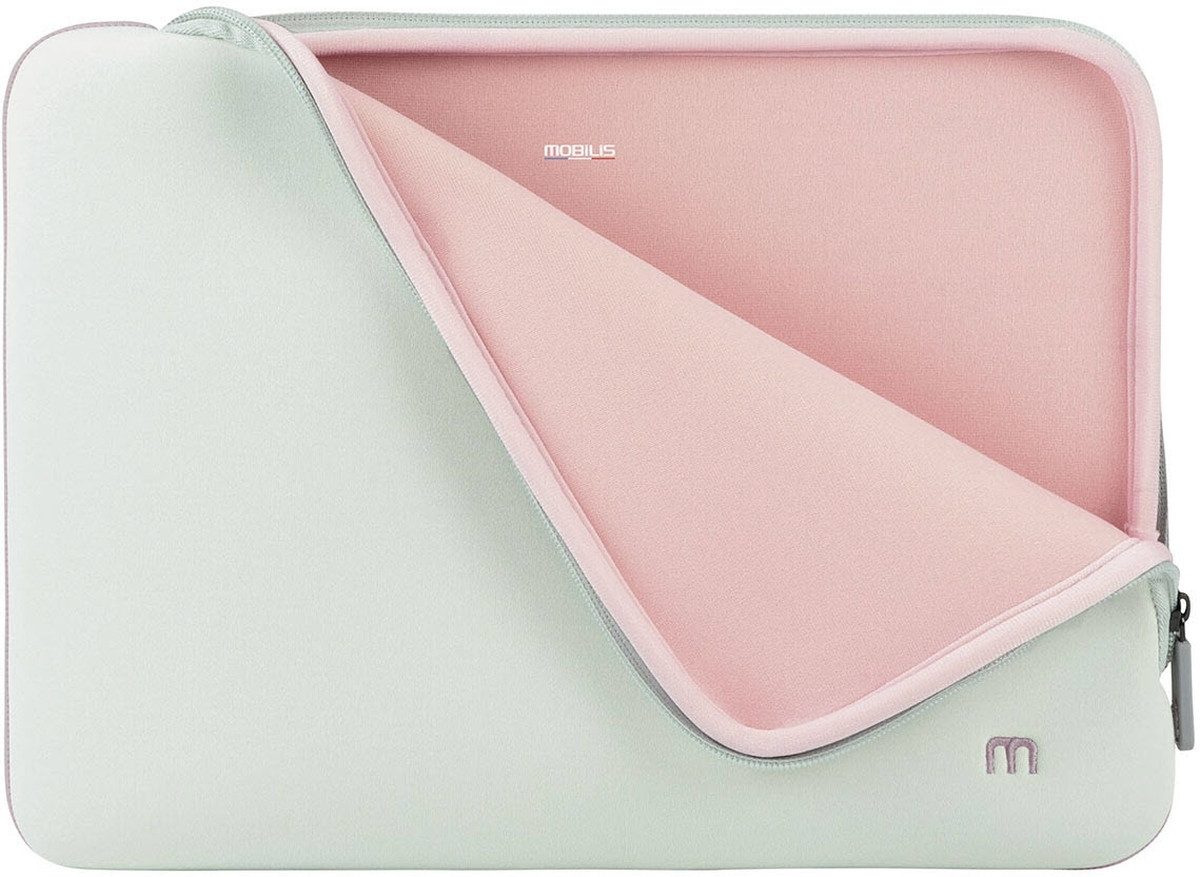 mobilis Tablettasche Mobilis Laptop/Tablettasche SKIN Sleeve 14-16- Grau/Pink