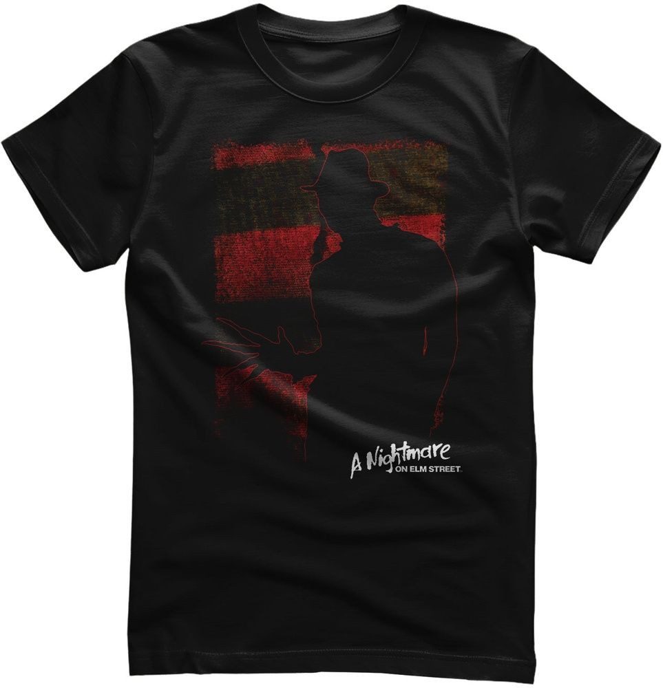 A Nightmare On Elm Street T-Shirt Freddy Krueger Silhouette T-Shirt
