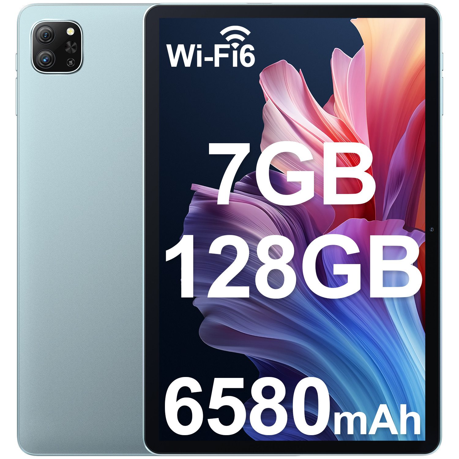 OSCAL PAD70(7+128) Tablet (10", 128 GB, 13MP Rückkamera, 6580mAh Akku, WLAN6)