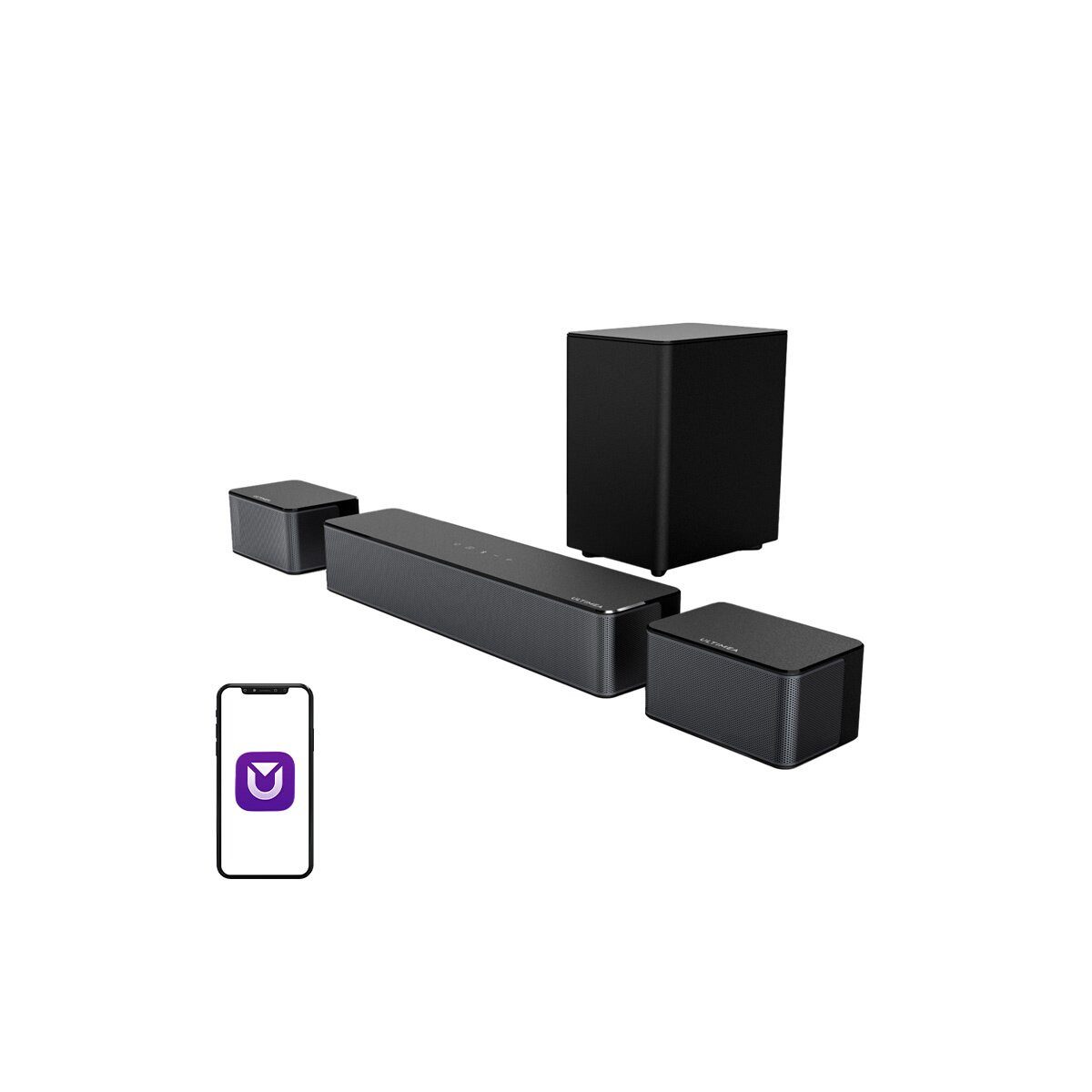 Ultimea Ultimea Poseidon D50 5.1 Soundbar Bluetooth TV Soundbar